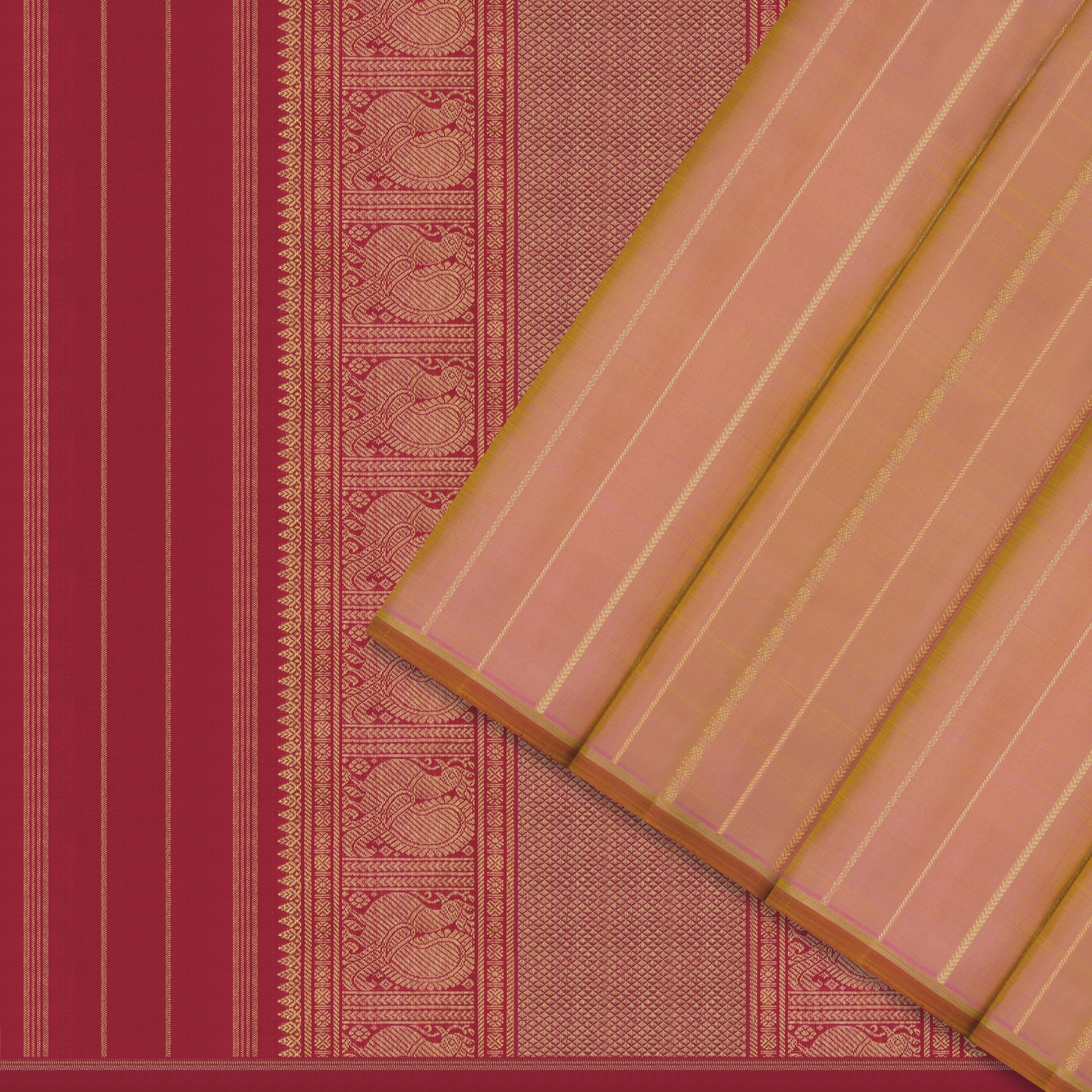 Kanakavalli Kanjivaram Silk Sari 26-615-HS001-02673 - Cover View