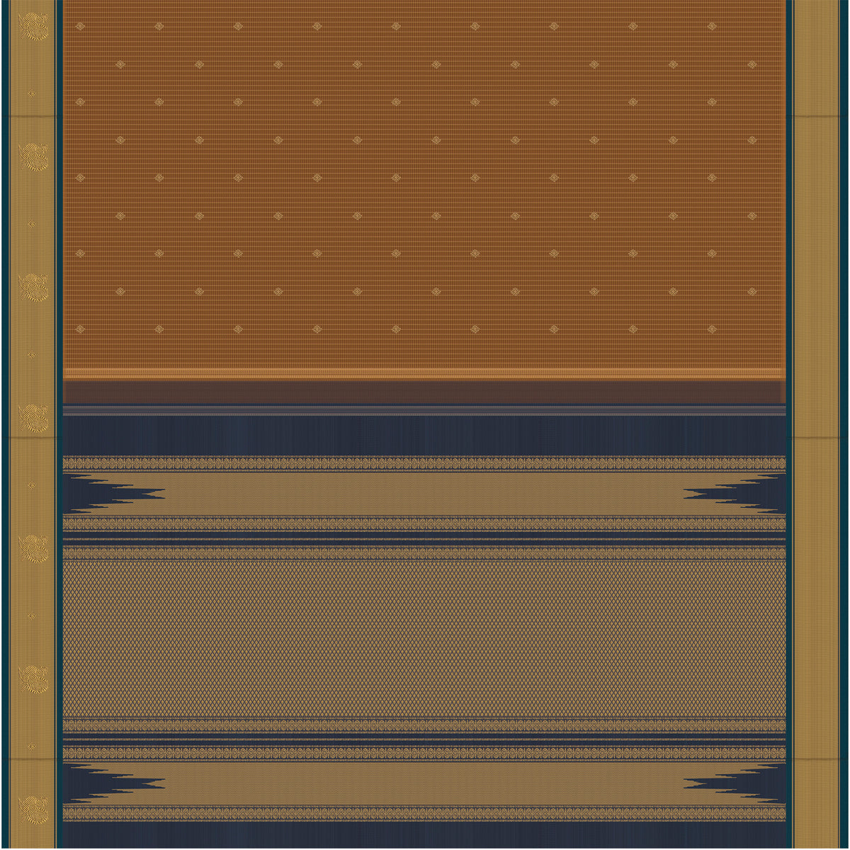 Kanakavalli Kanjivaram Silk Sari 26-615-HS001-02689 - Full View
