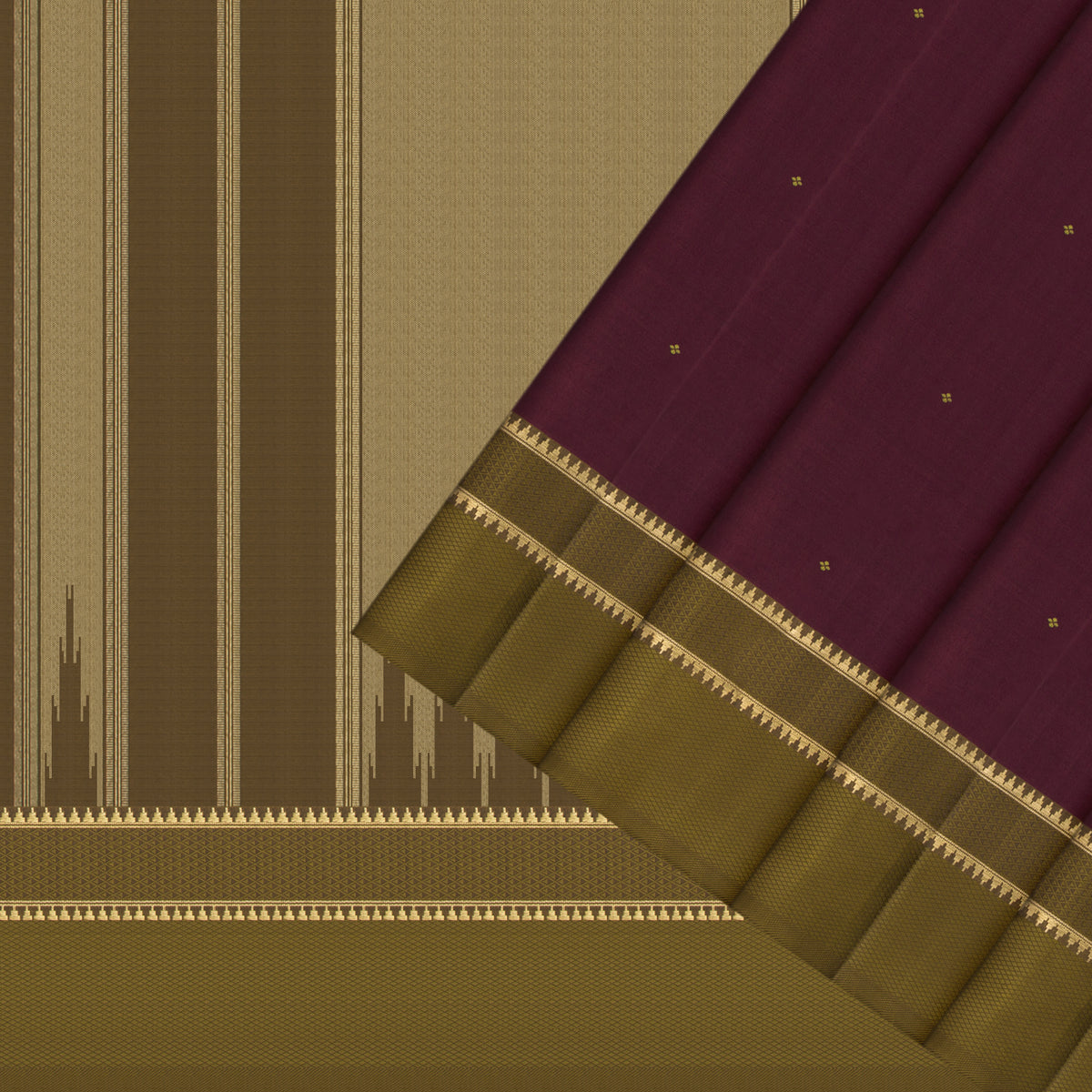 Kanakavalli Kanjivaram Silk Sari 26-615-HS001-02691 - Cover View