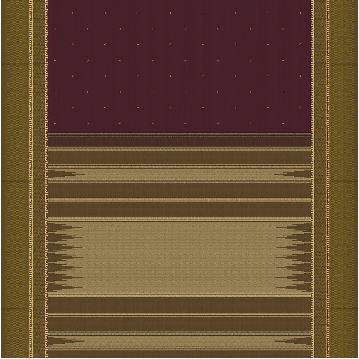 Kanakavalli Kanjivaram Silk Sari 26-615-HS001-02691 - Full View