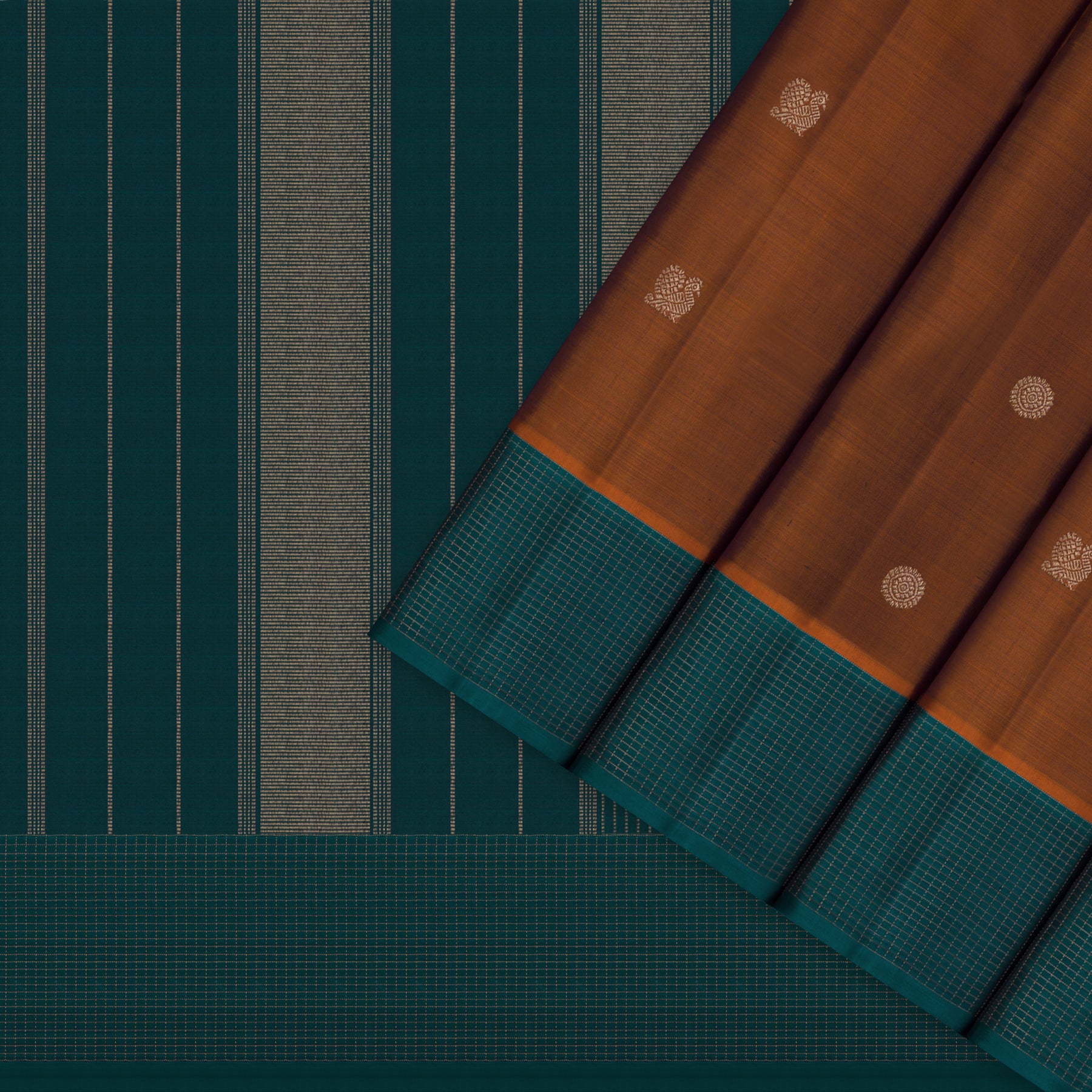 Kanakavalli Kanjivaram Silk Sari 26-615-HS001-02693 - Cover View