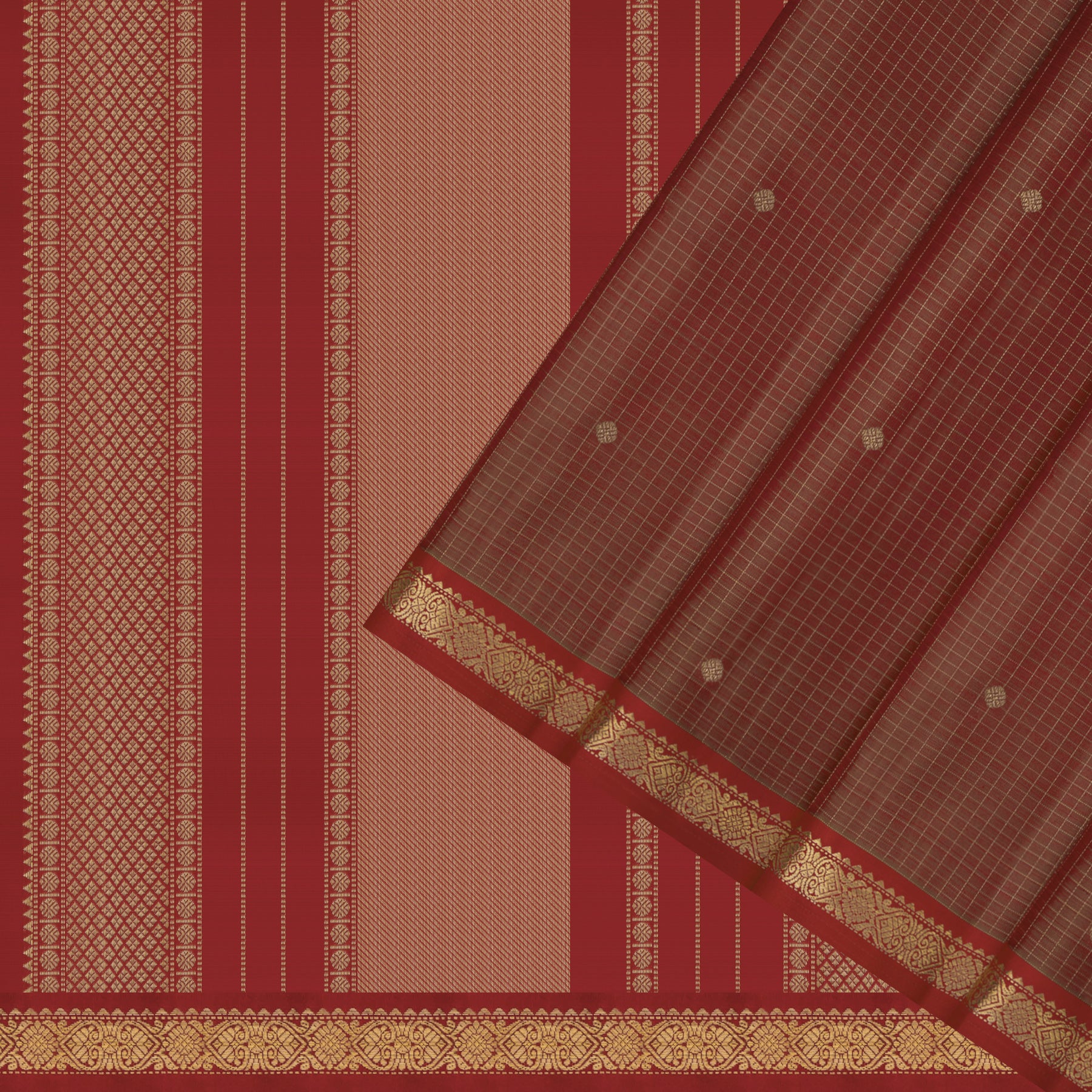 Kanakavalli Kanjivaram Silk Sari 26-615-HS001-02697 - Cover View