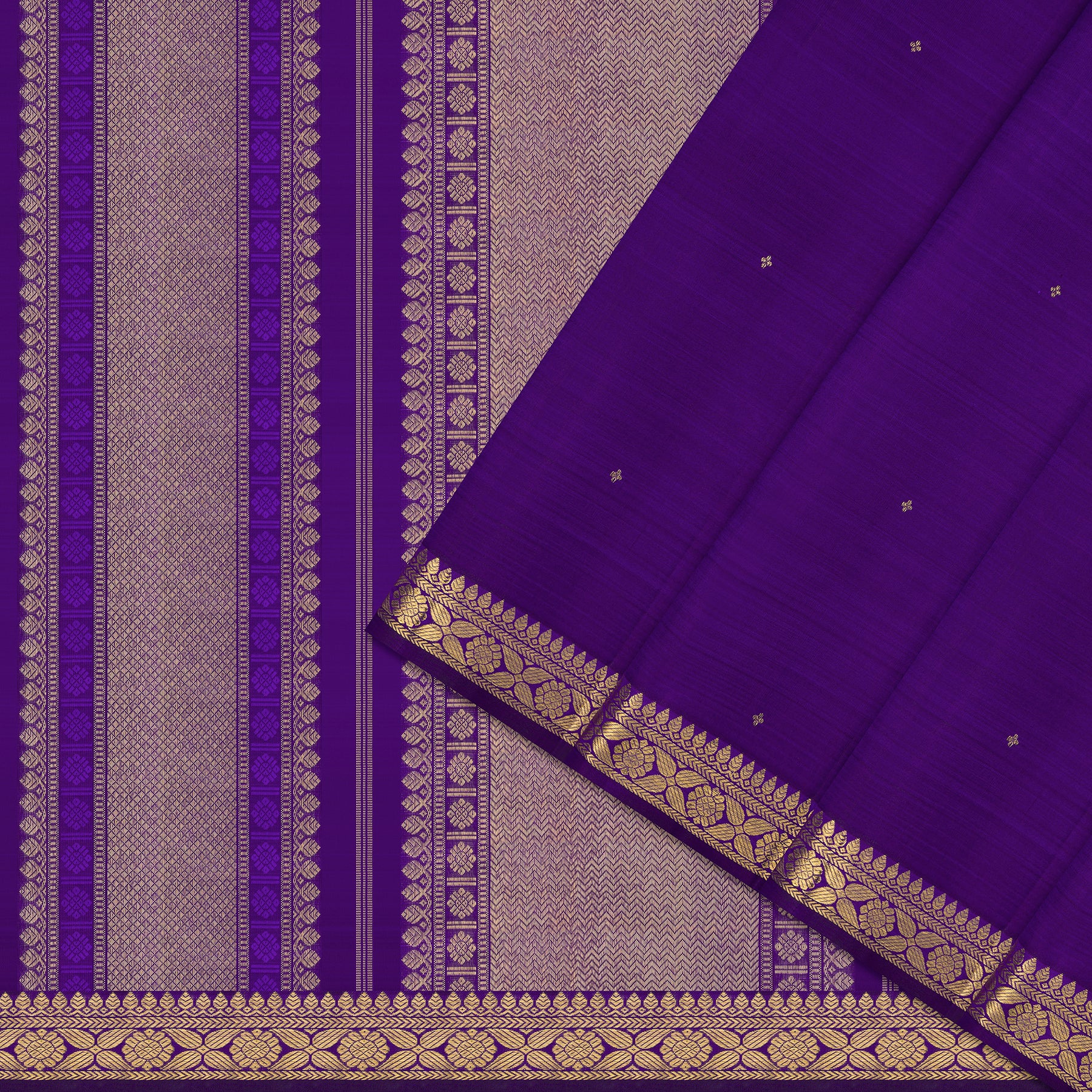 Kanakavalli Kanjivaram Silk Sari 26-615-HS001-02703 - Cover View