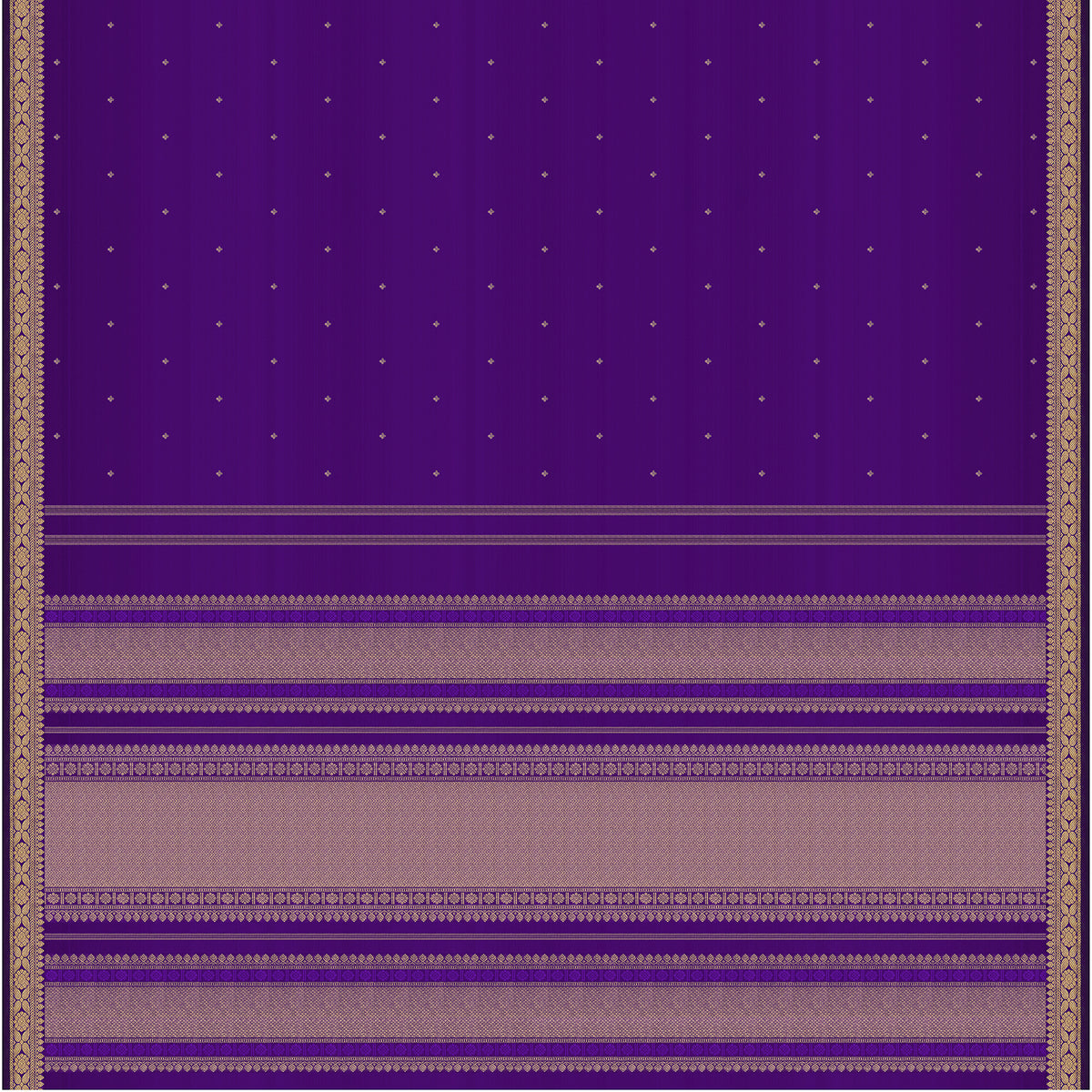 Kanakavalli Kanjivaram Silk Sari 26-615-HS001-02703 - Full View