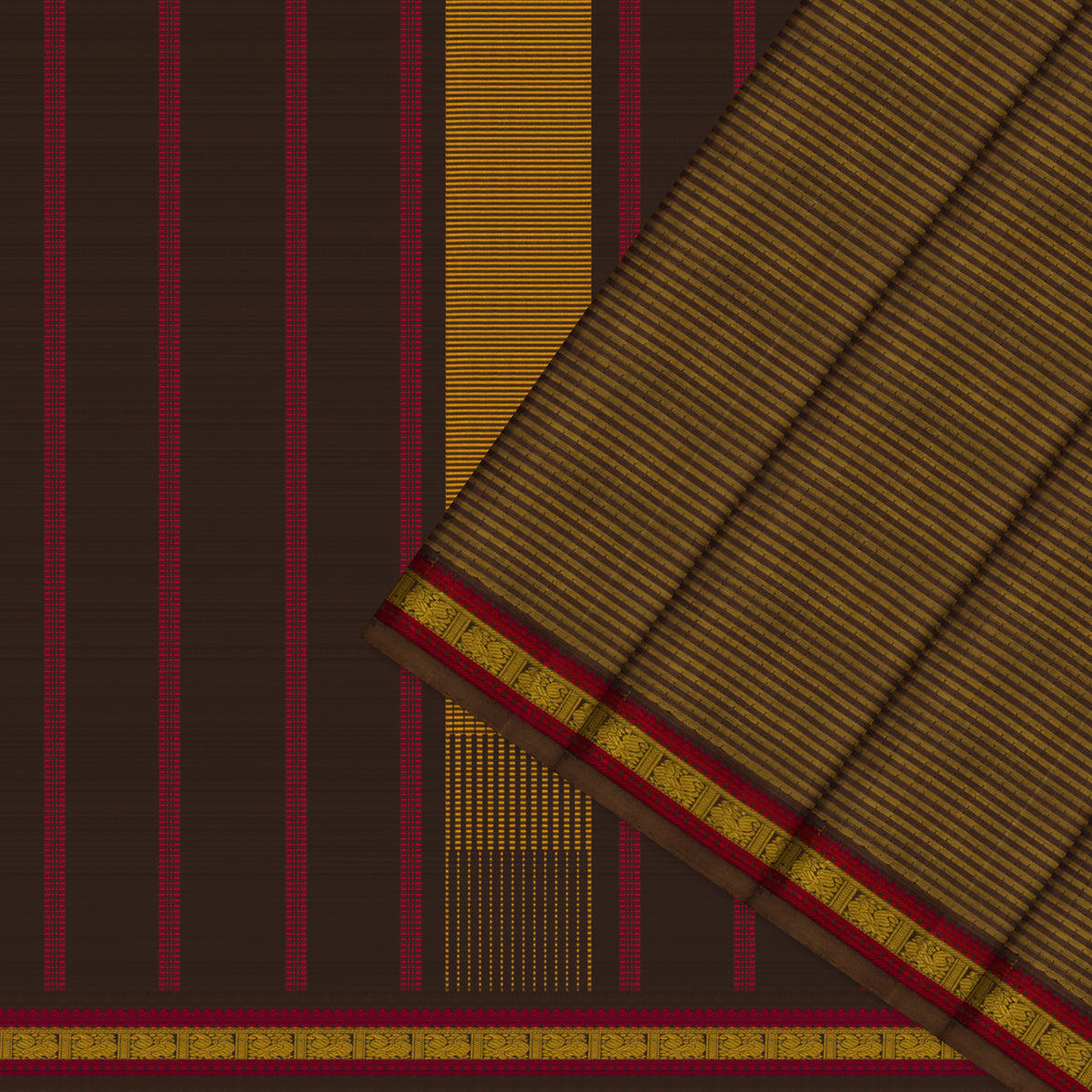 Kanakavalli Kanjivaram Silk Sari 26-615-HS001-02706 - Cover View