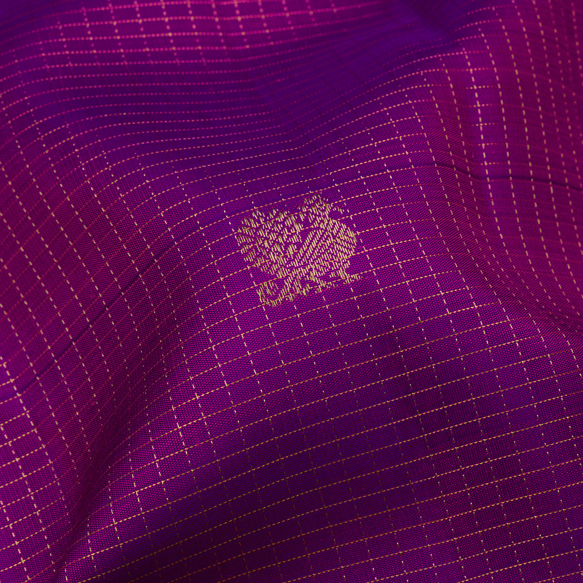 Kanakavalli Kanjivaram Silk Sari 26-615-HS001-02707 - Fabric View