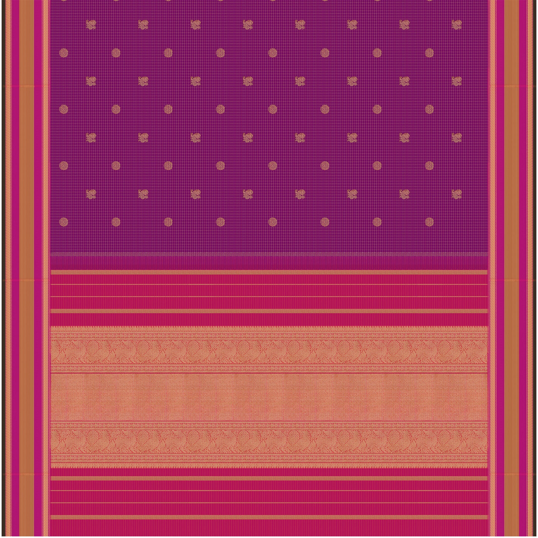 Kanakavalli Kanjivaram Silk Sari 26-615-HS001-02708 - Full View