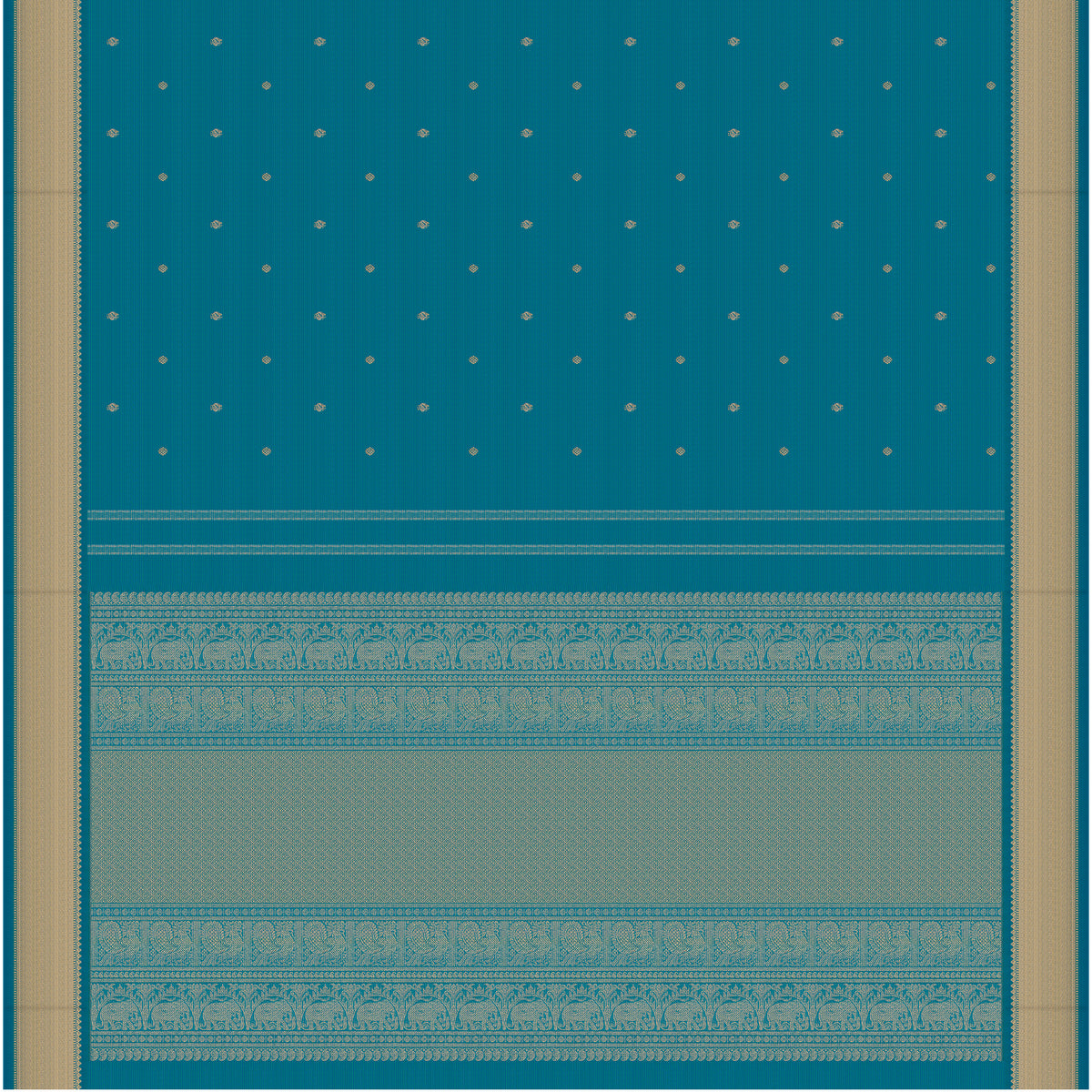 Kanakavalli Kanjivaram Silk Sari 26-615-HS001-02720 - Full View