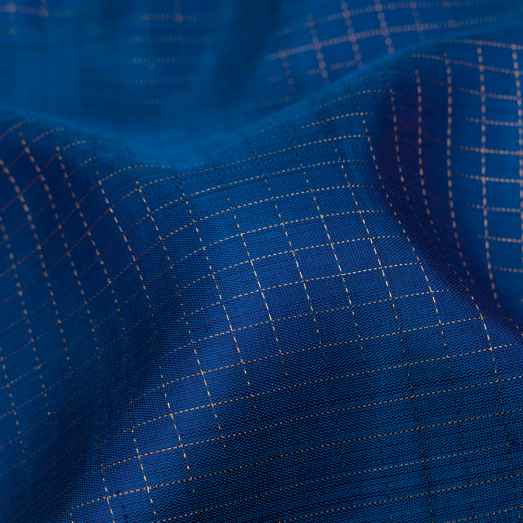 Kanakavalli X Kasuti Kanjivaram Silk Sari 26-615-HS001-02808 - Fabric View