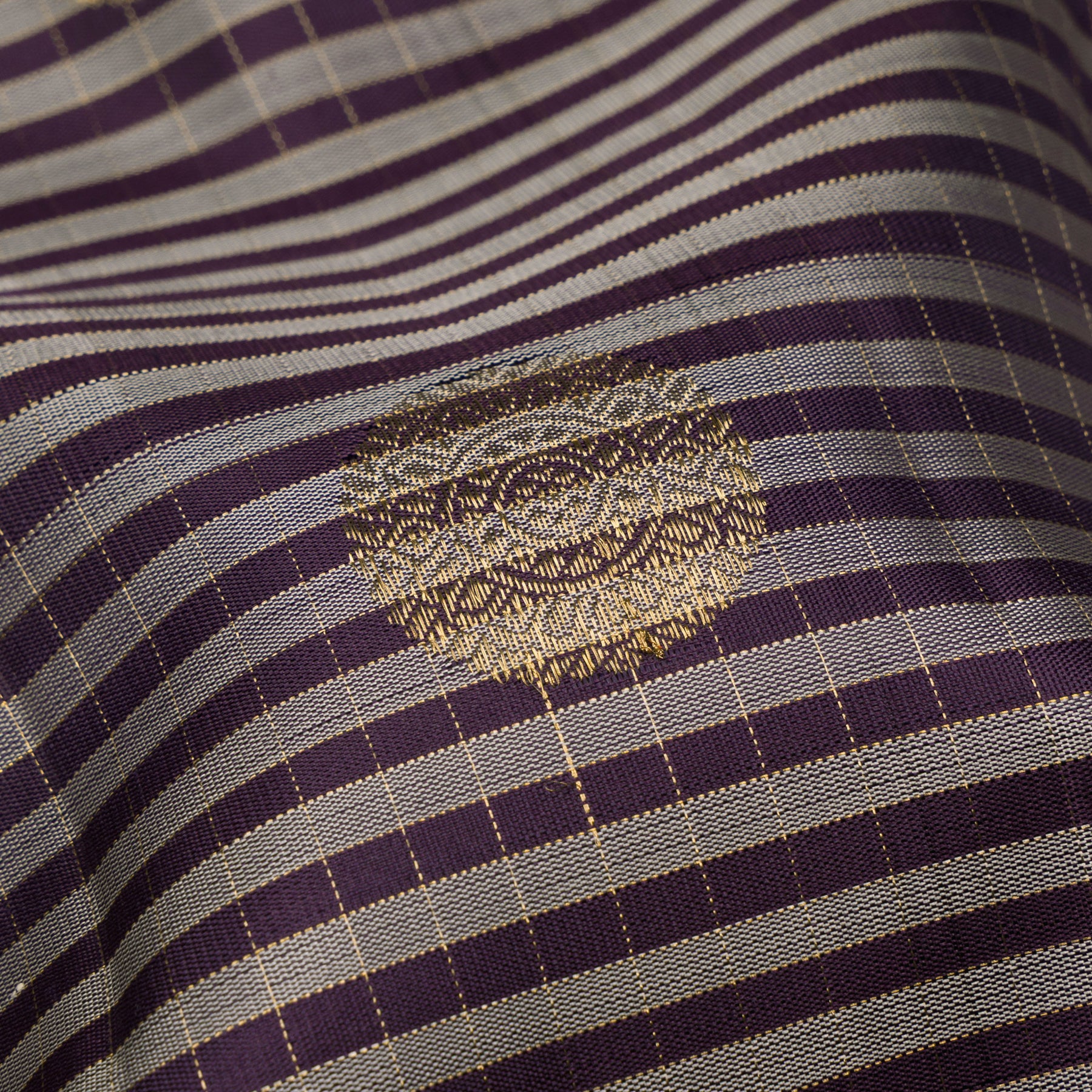 Kanakavalli Kanjivaram Silk Sari 26-615-HS001-03132 - Fabric View