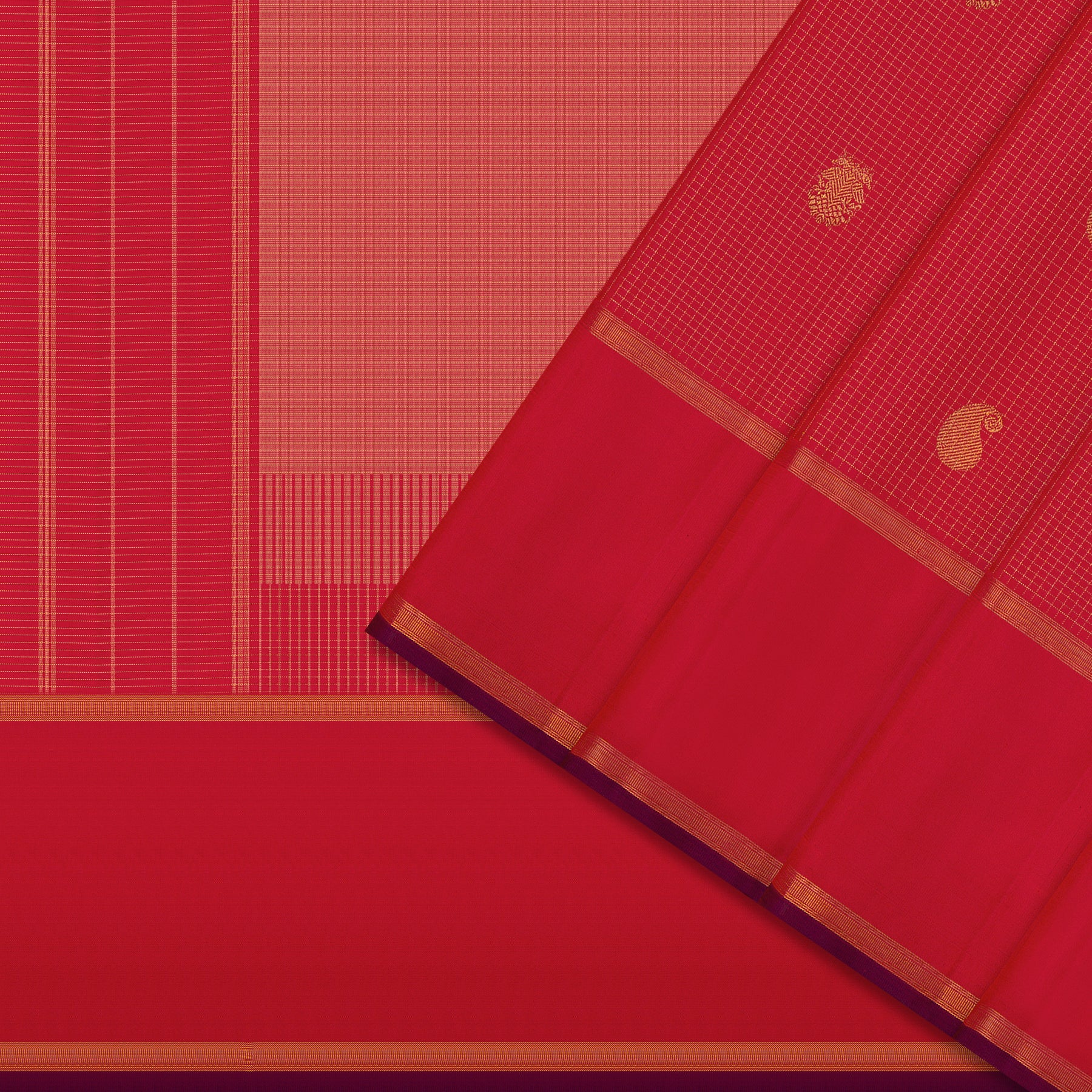 Kanakavalli Kanjivaram Silk Sari 26-615-HS001-03133 - Cover View