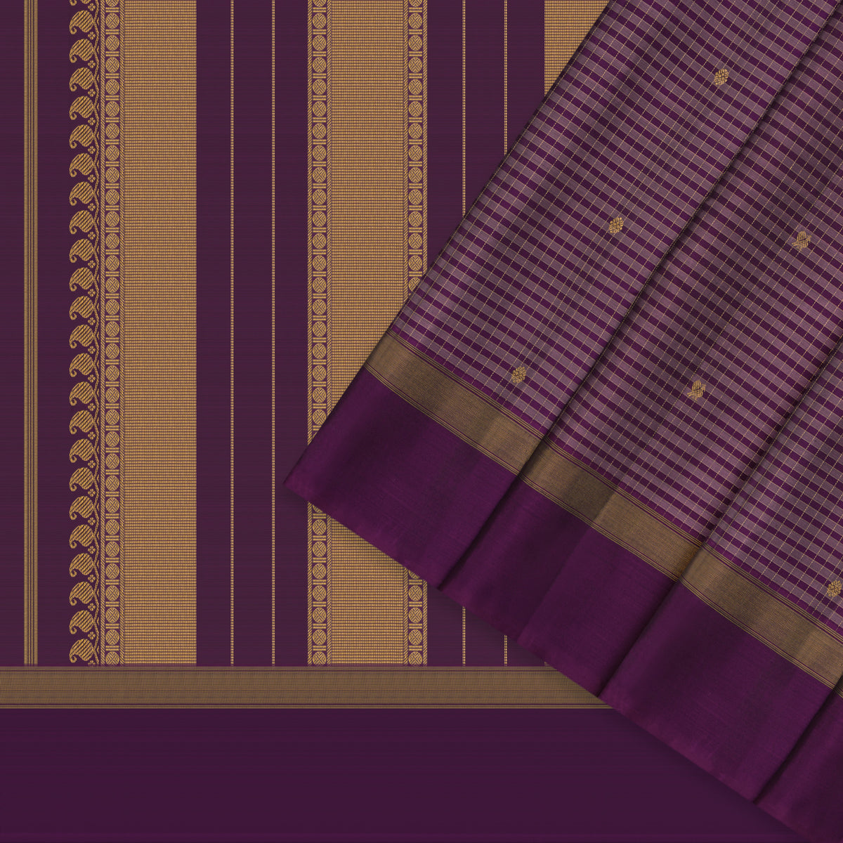Kanakavalli Kanjivaram Silk Sari 26-615-HS001-03145 - Cover View