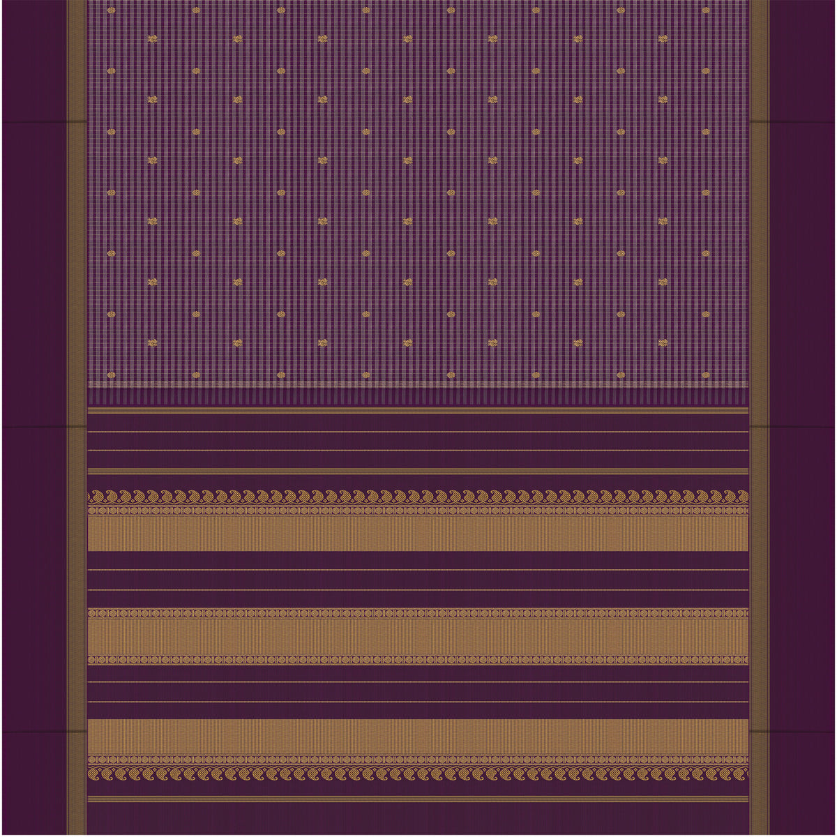 Kanakavalli Kanjivaram Silk Sari 26-615-HS001-03145 - Full View