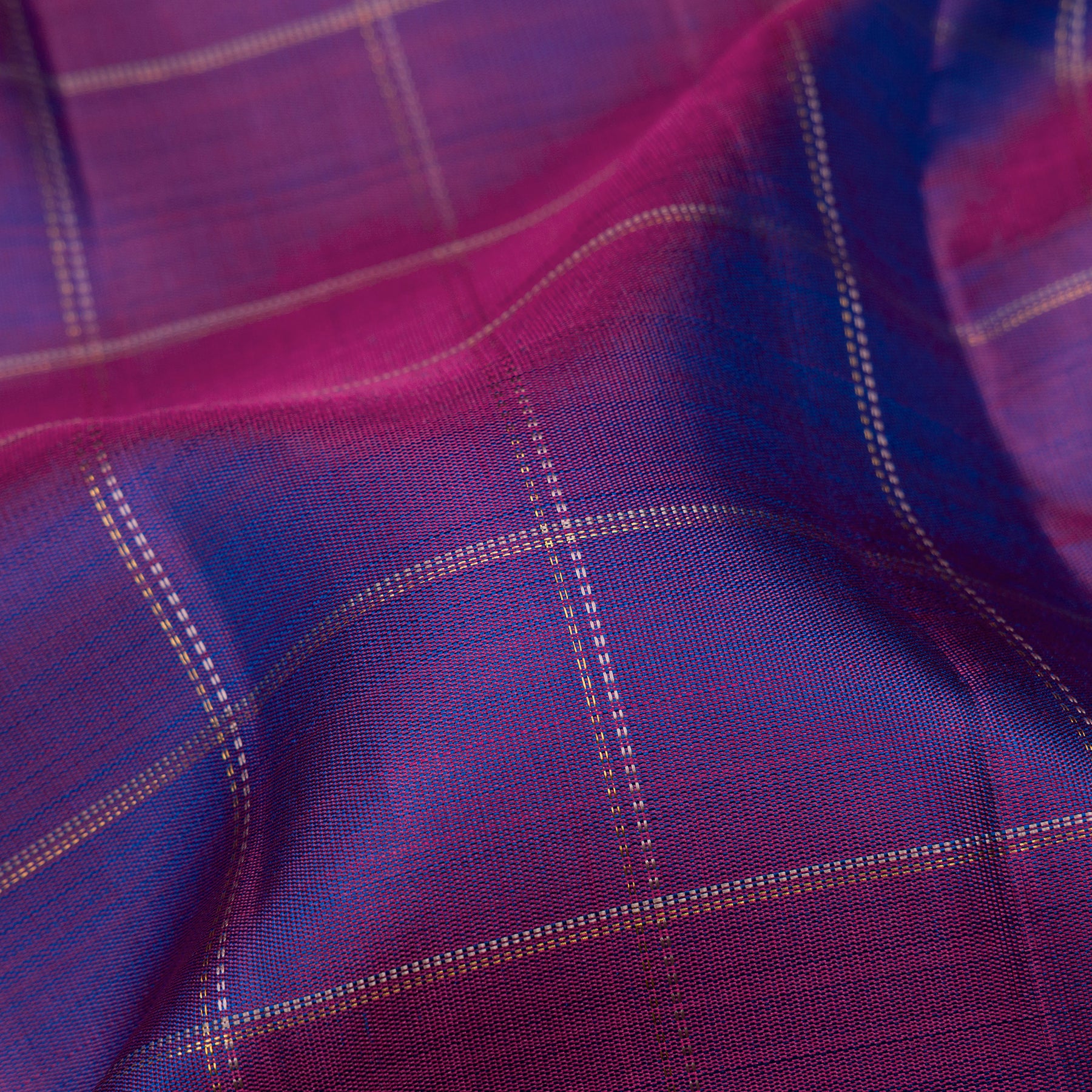 Kanakavalli Kanjivaram Silk Sari 26-615-HS001-03152 - Fabric View