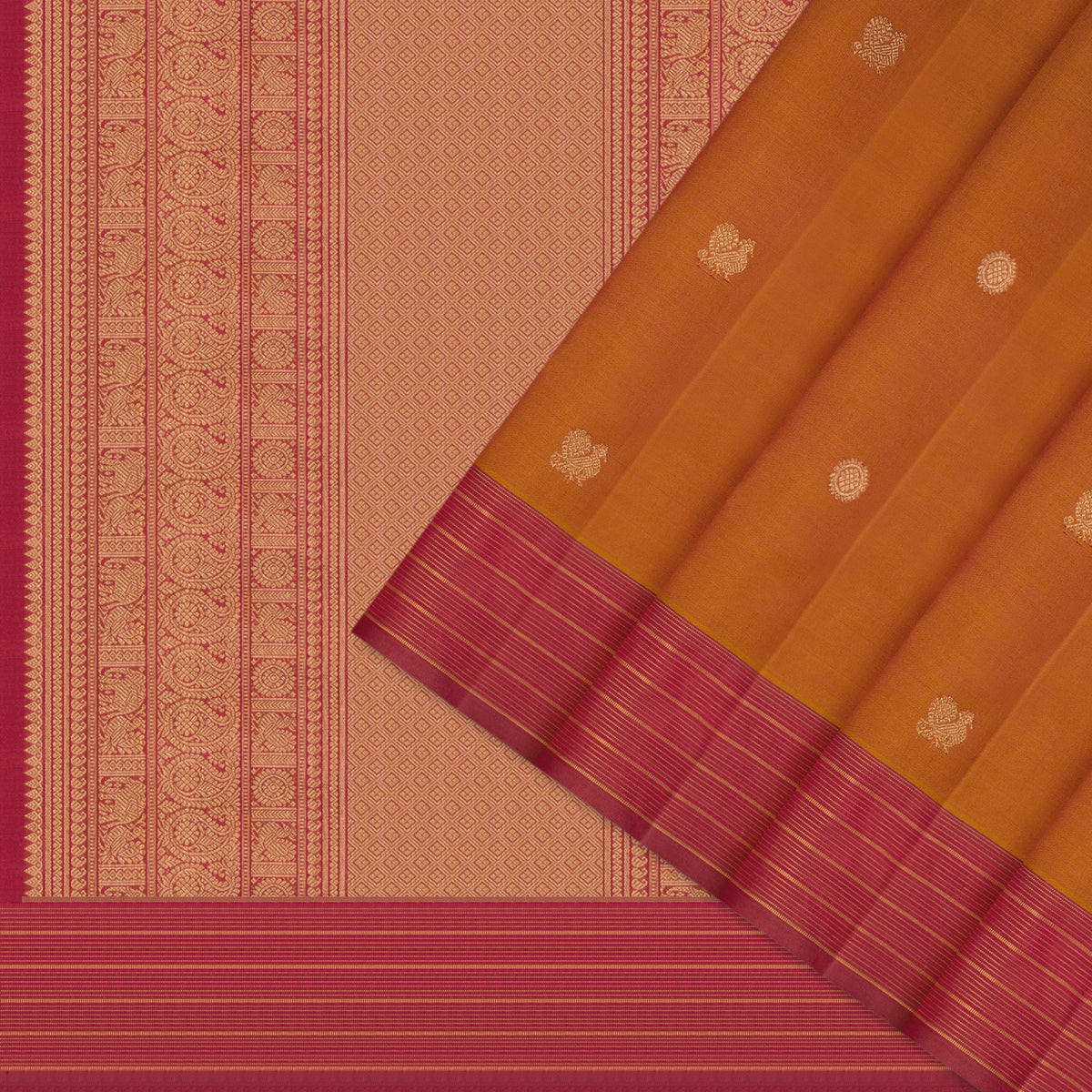 Kanakavalli Kanjivaram Silk Sari 26-615-HS001-03153 - Cover View