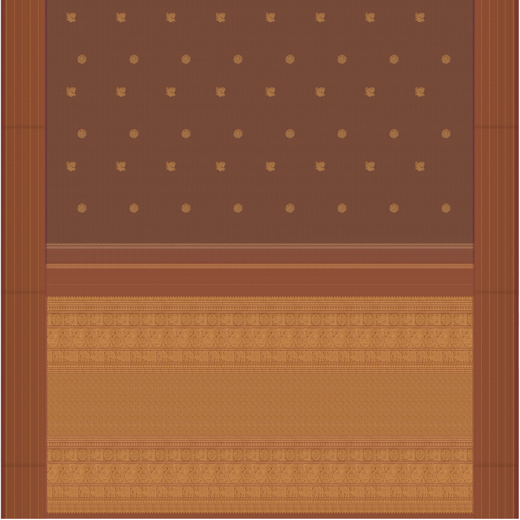 Kanakavalli Kanjivaram Silk Sari 26-615-HS001-03154 - Full View