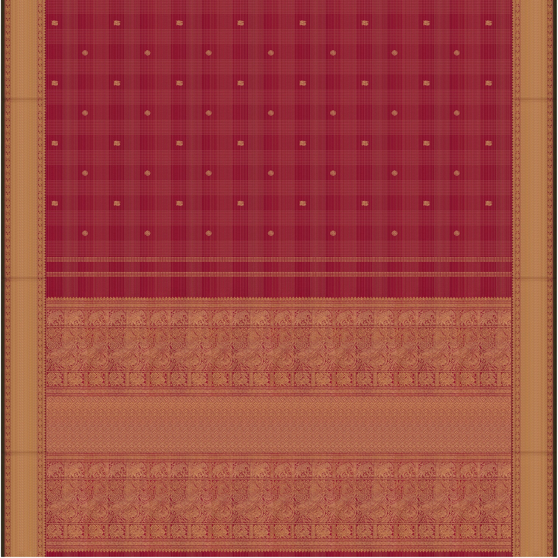 Kanakavalli Kanjivaram Silk Sari 26-615-HS001-03156 - Full View