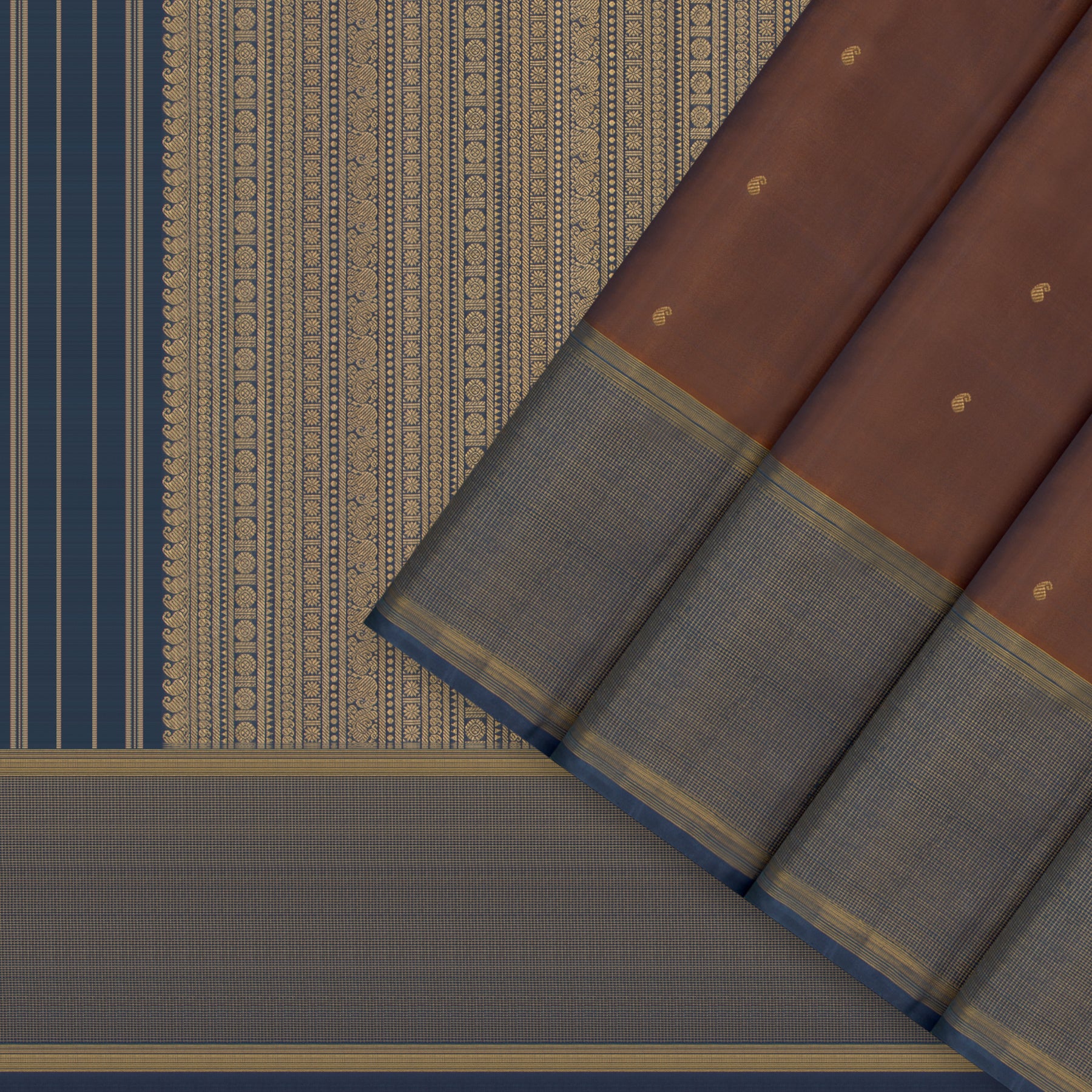 Kanakavalli Kanjivaram Silk Sari 26-615-HS001-03160 - Cover View