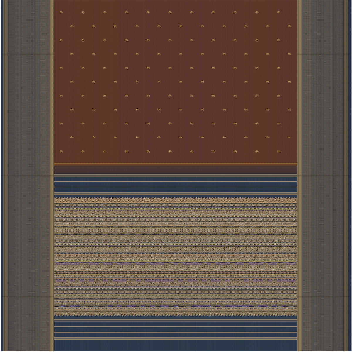 Kanakavalli Kanjivaram Silk Sari 26-615-HS001-03160 - Full View