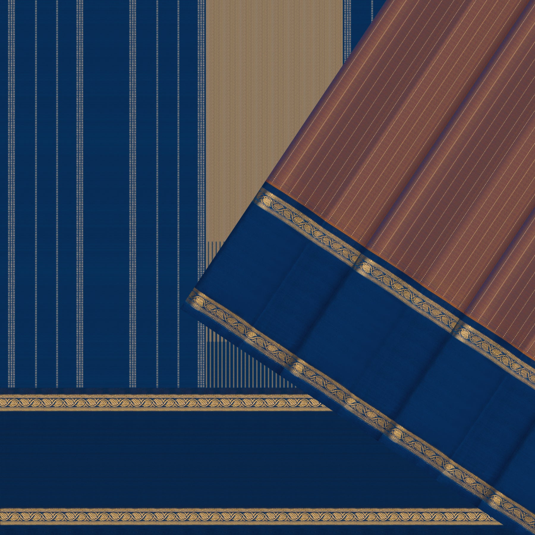 Kanakavalli Kanjivaram Silk Sari 26-615-HS001-03189 - Cover View
