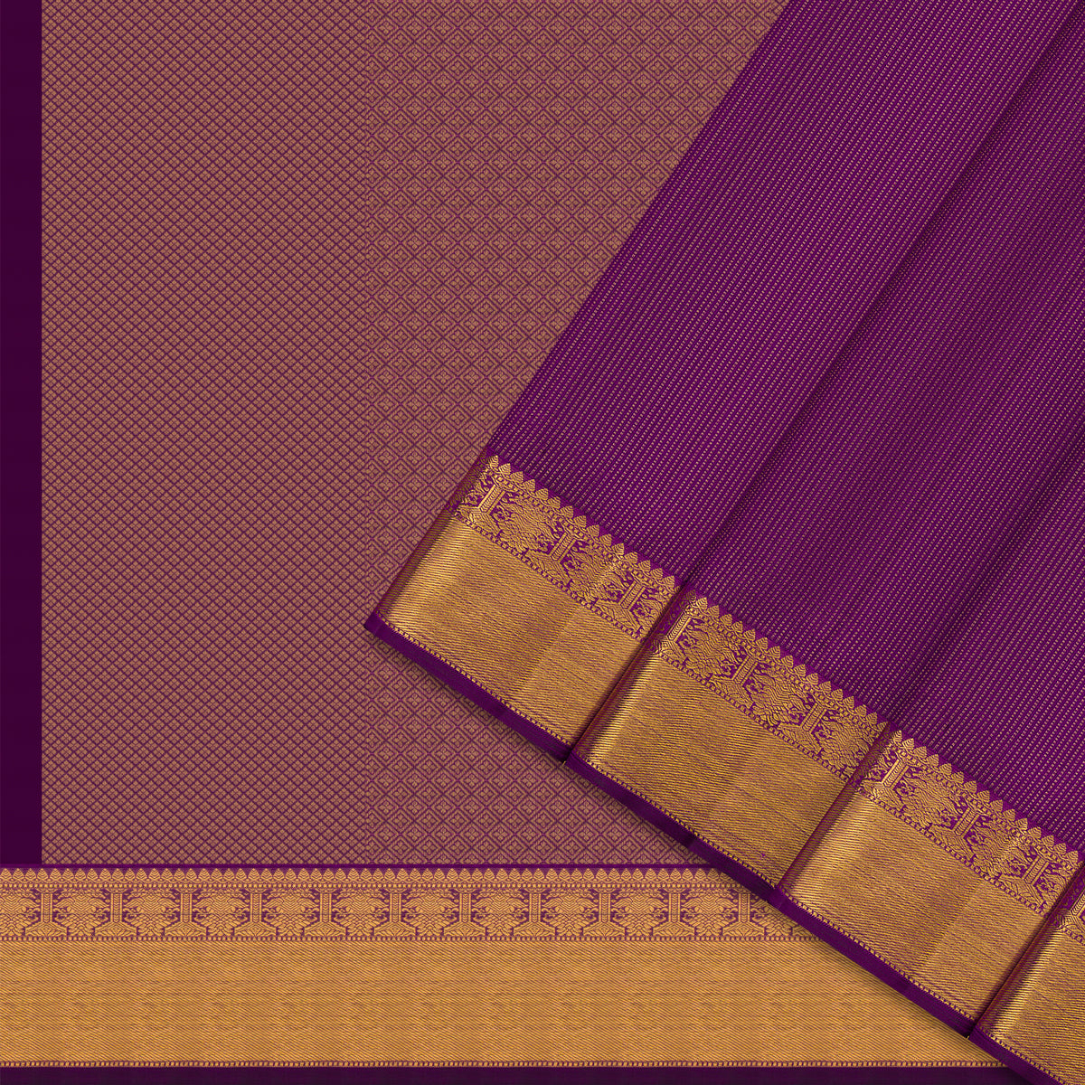 Kanakavalli Kanjivaram Silk Sari 26-615-HS001-03203 - Cover View