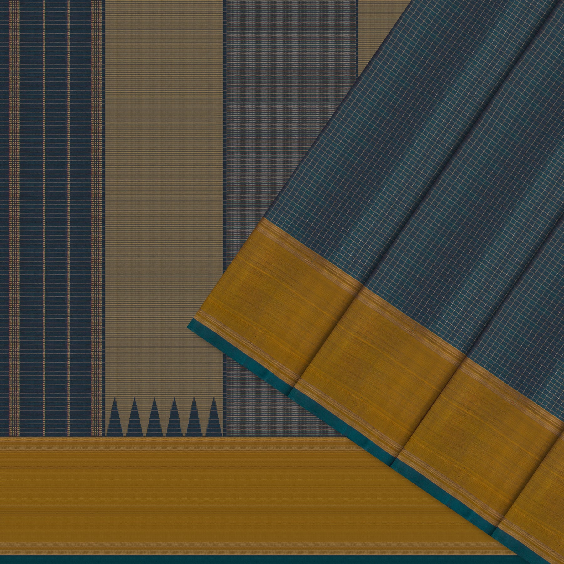 Kanakavalli Kanjivaram Silk Sari 26-615-HS001-03206 - Cover View