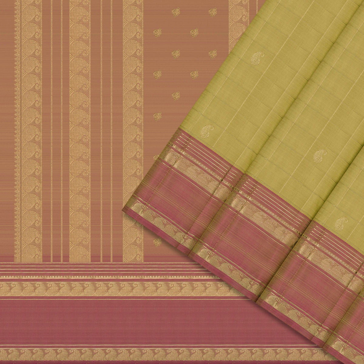 Kanakavalli Kanjivaram Silk Sari 26-615-HS001-03213 - Cover View