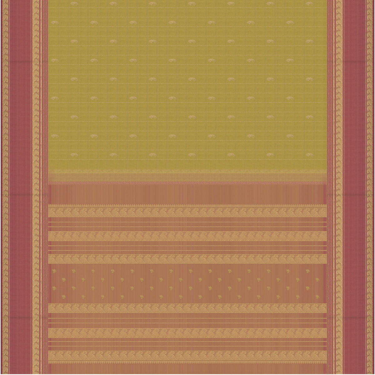 Kanakavalli Kanjivaram Silk Sari 26-615-HS001-03213 - Full View