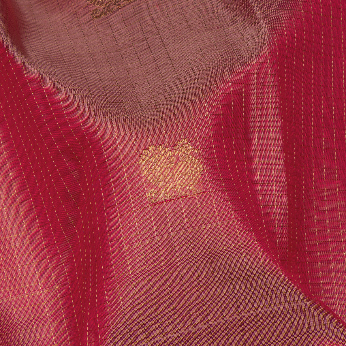 Kanakavalli Kanjivaram Silk Sari 26-615-HS001-04451 - Fabric View