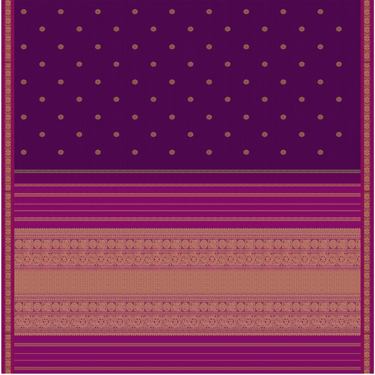 Kanakavalli Kanjivaram Silk Sari 26-615-HS001-04466 - Full View