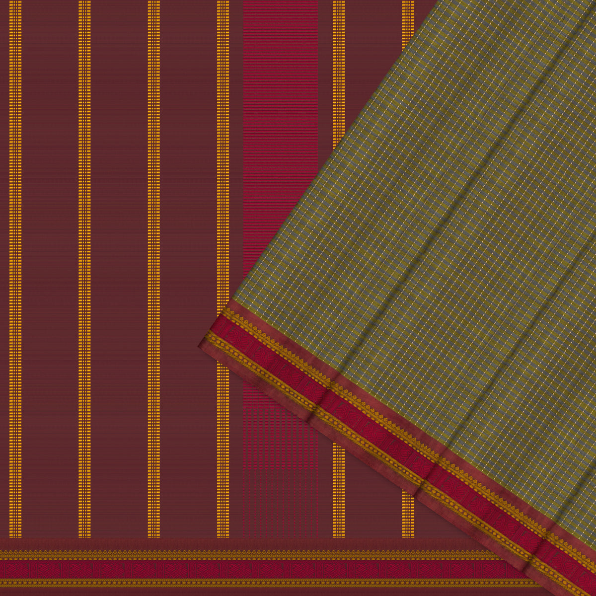 Kanakavalli Kanjivaram Silk Sari 26-615-HS001-04472 - Cover View