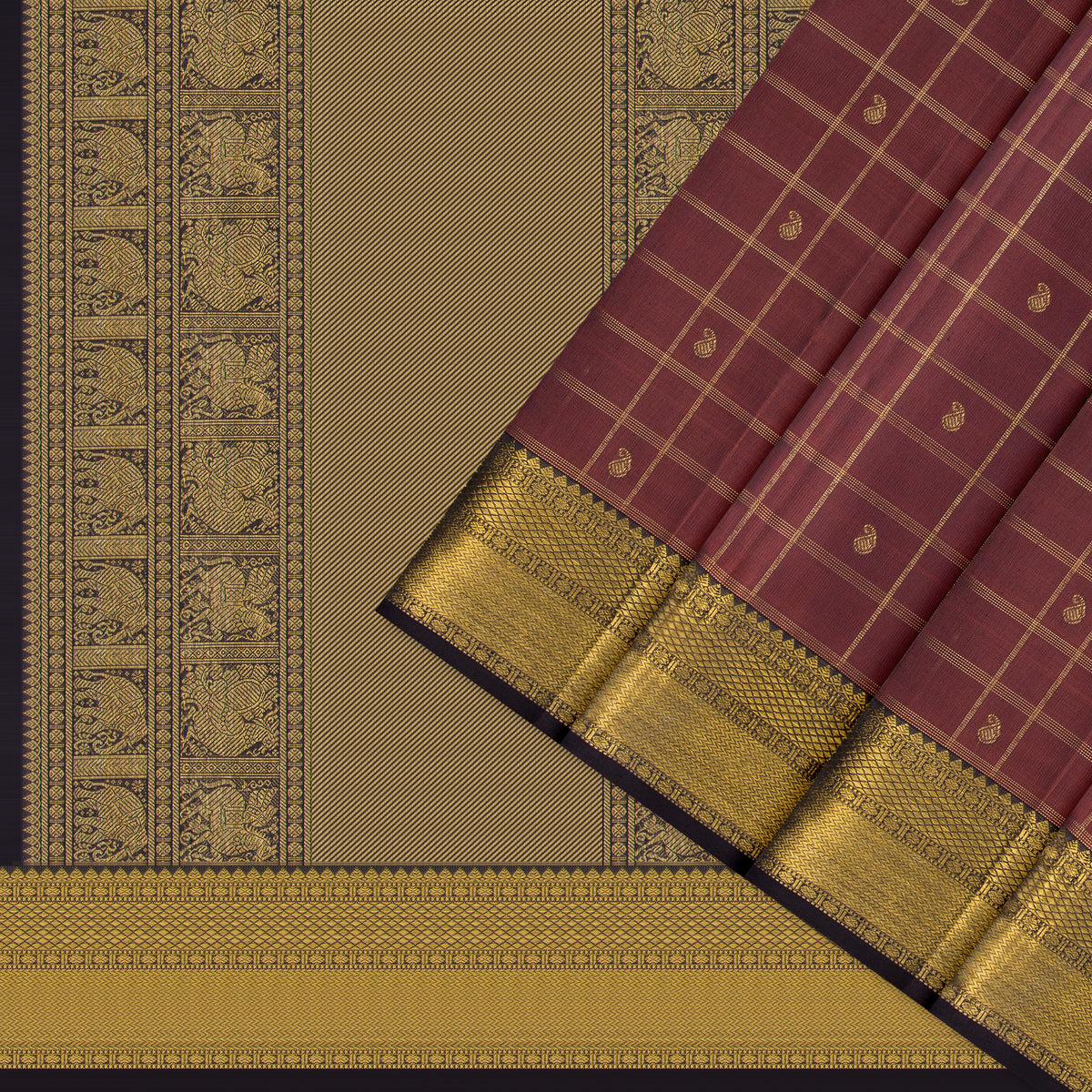 Kanakavalli Kanjivaram Silk Sari 26-615-HS001-04475 - Cover View