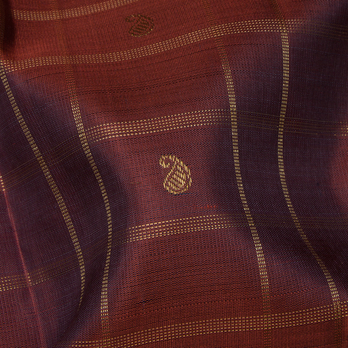 Kanakavalli Kanjivaram Silk Sari 26-615-HS001-04475 - Fabric View
