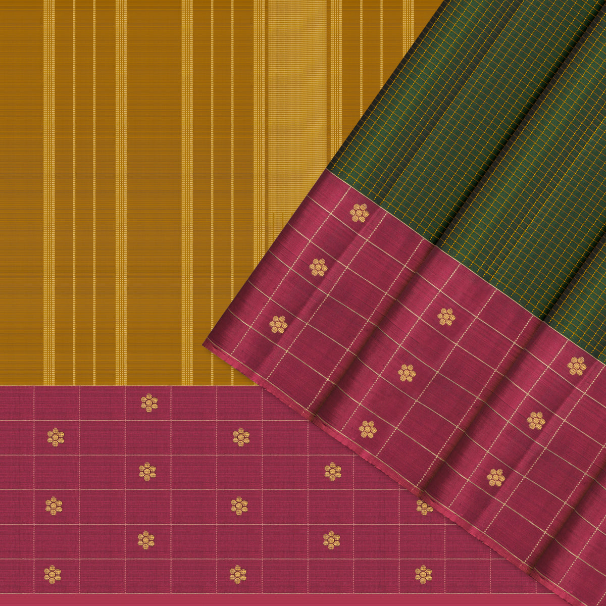 Kanakavalli Kanjivaram Silk Sari 26-615-HS001-04478 - Cover View