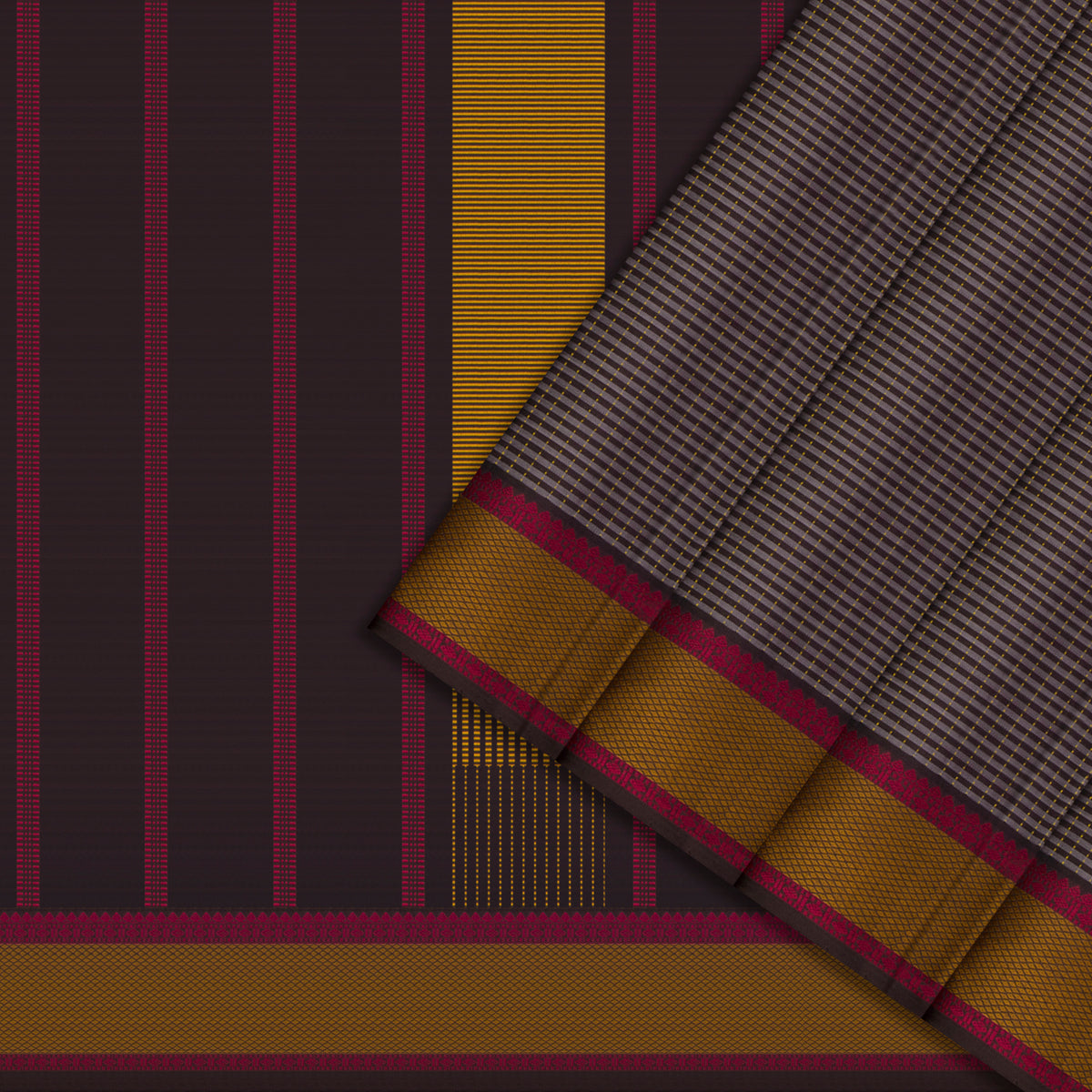 Kanakavalli Kanjivaram Silk Sari 26-615-HS001-04488 - Cover View