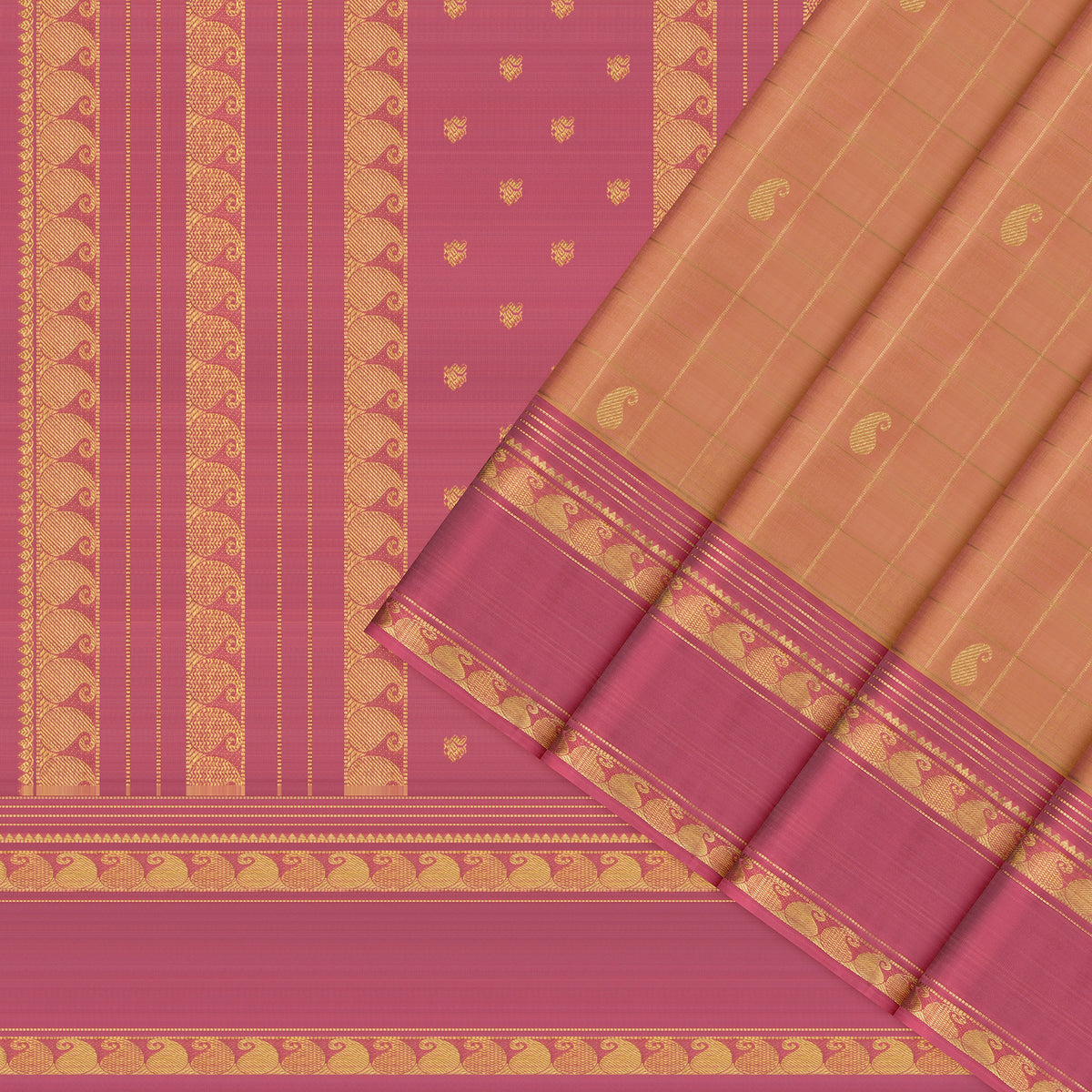 Kanakavalli Kanjivaram Silk Sari 26-615-HS001-04492 - Cover View