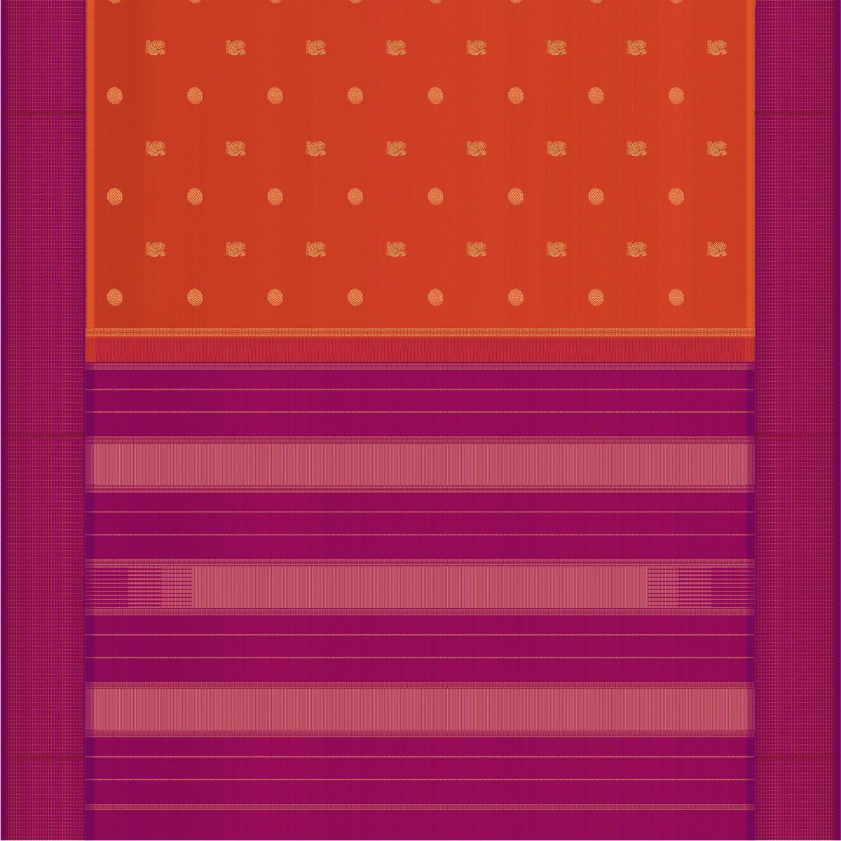 Kanakavalli Kanjivaram Silk Sari 26-615-HS001-04495 - Full View