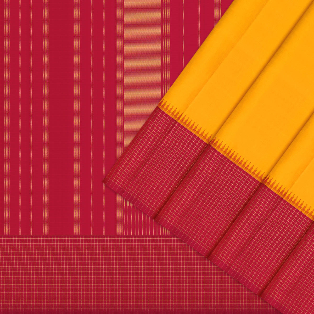 Kanakavalli Kanjivaram Silk Sari 26-615-HS001-04506 - Cover View