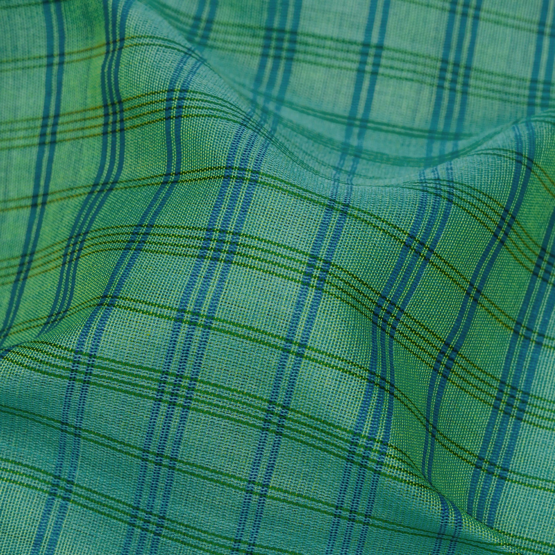 Kanakavalli Gadwal Silk/Cotton Sari 26-616-HS005-00214 - Fabric View