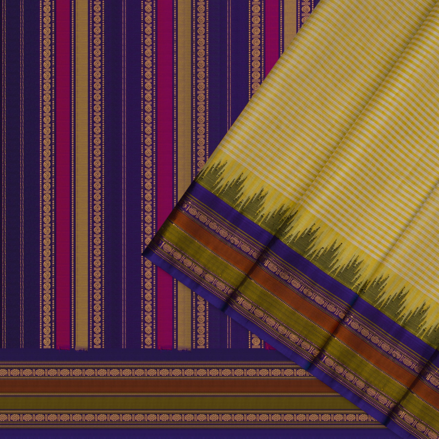 Kanakavalli Gadwal Silk/Cotton 26-616-HS005-00215 - Cover View