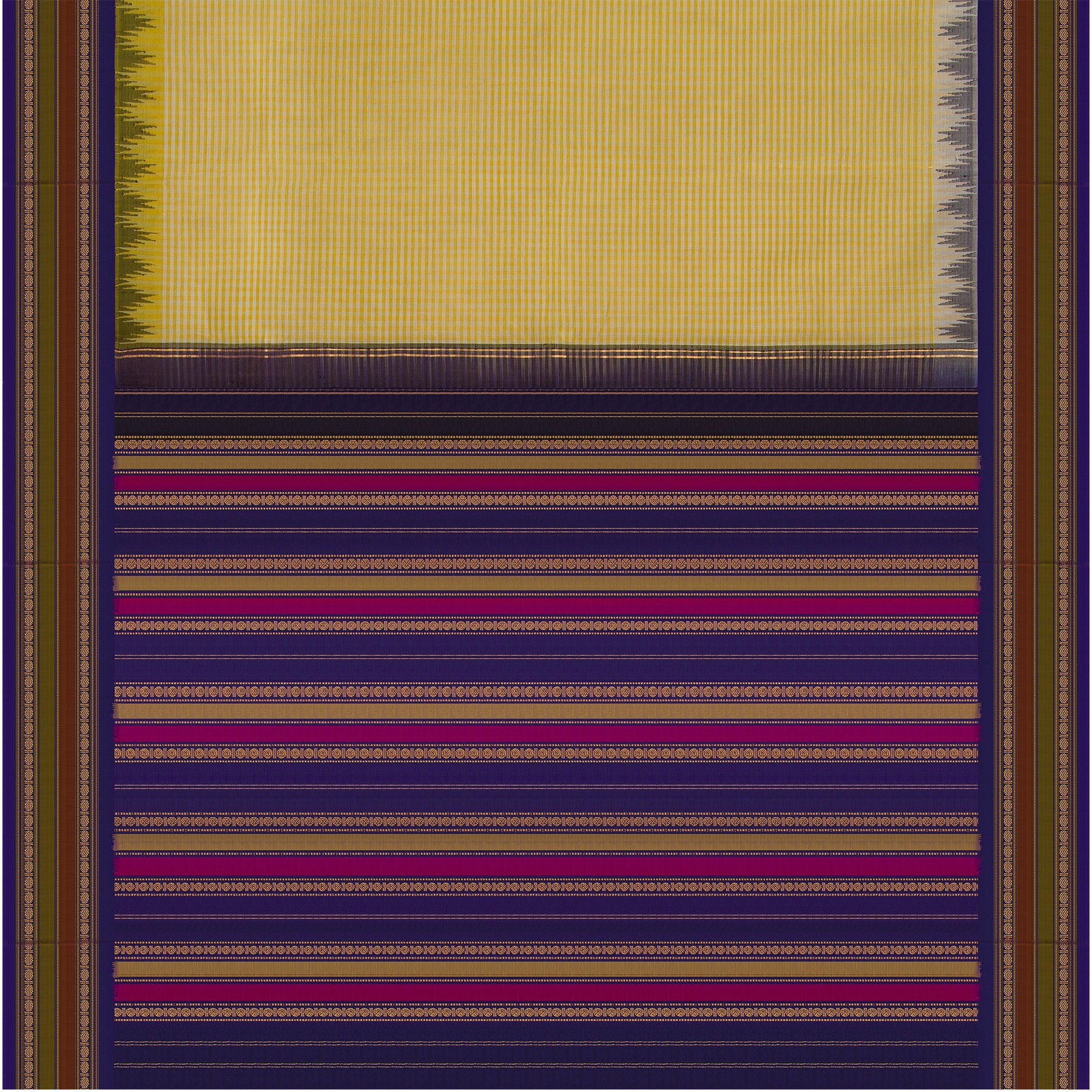 Kanakavalli Gadwal Silk/Cotton 26-616-HS005-00215 - Full View
