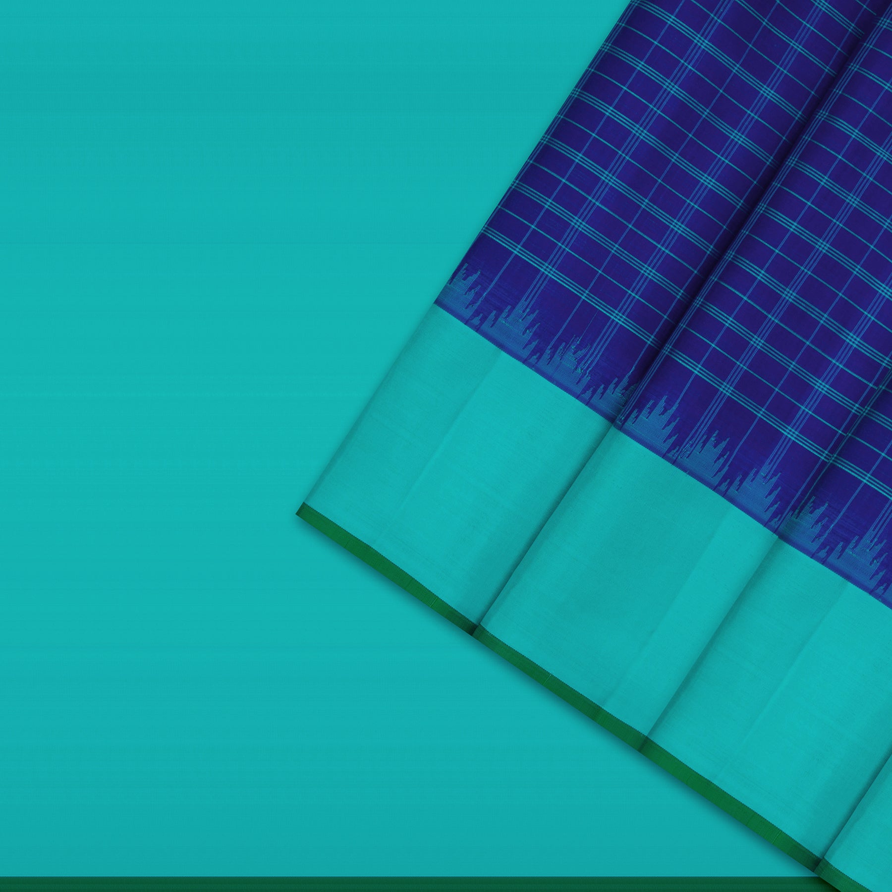 Kanakavalli Gadwal Silk/Cotton Sari 26-616-HS005-00229 - Cover View