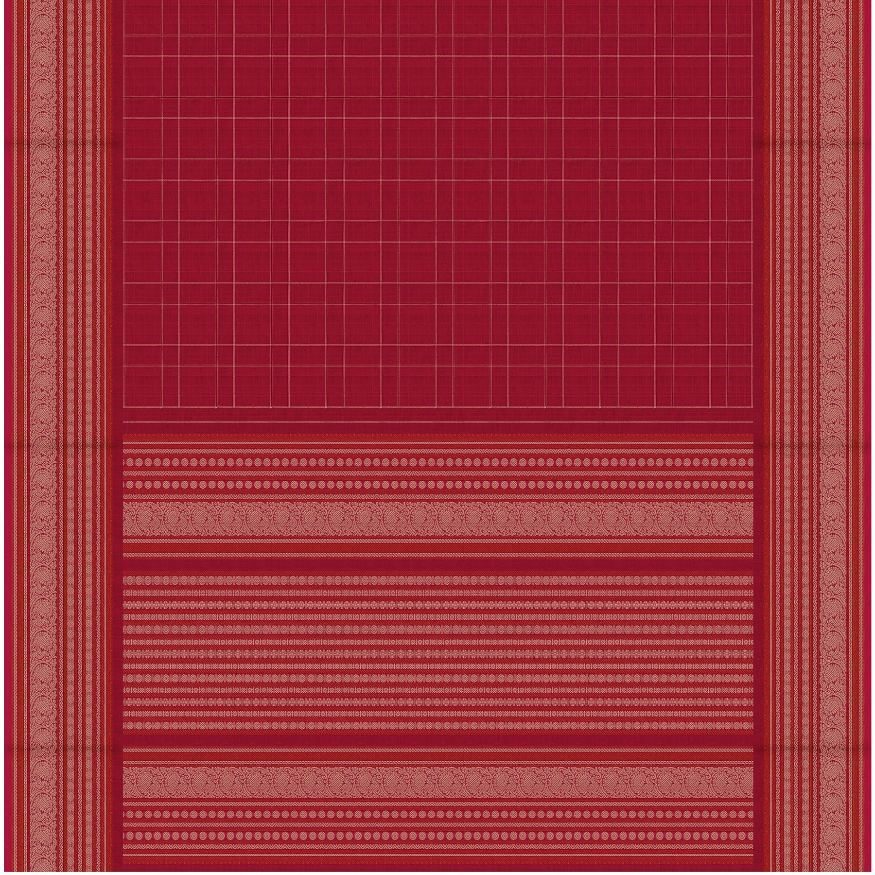 Kanakavalli Kanchi Cotton Sari 26-621-HS003-01266 - Full View