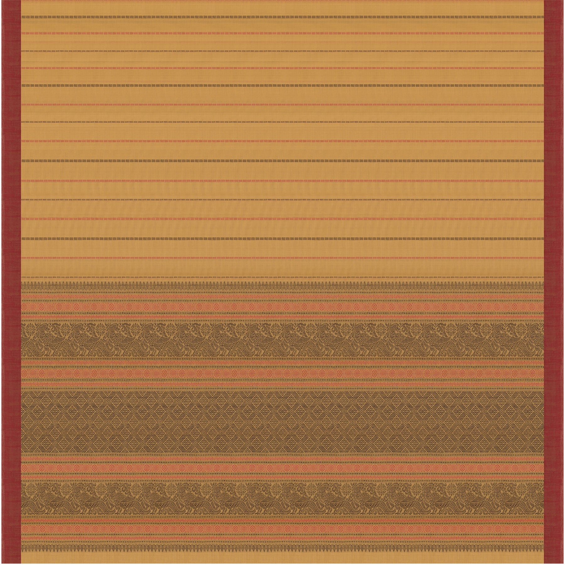 Kanakavalli Kanchi Cotton Sari 26-621-HS003-01293 - Full View