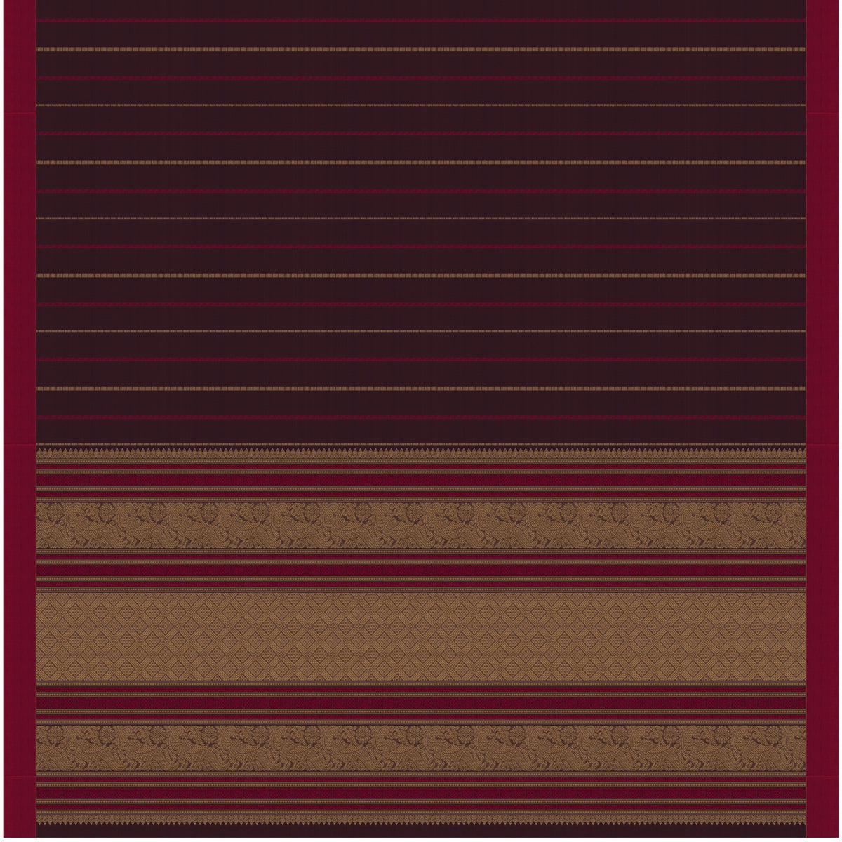 Kanakavalli Kanchi Cotton Sari 26-621-HS003-01296 - Full View