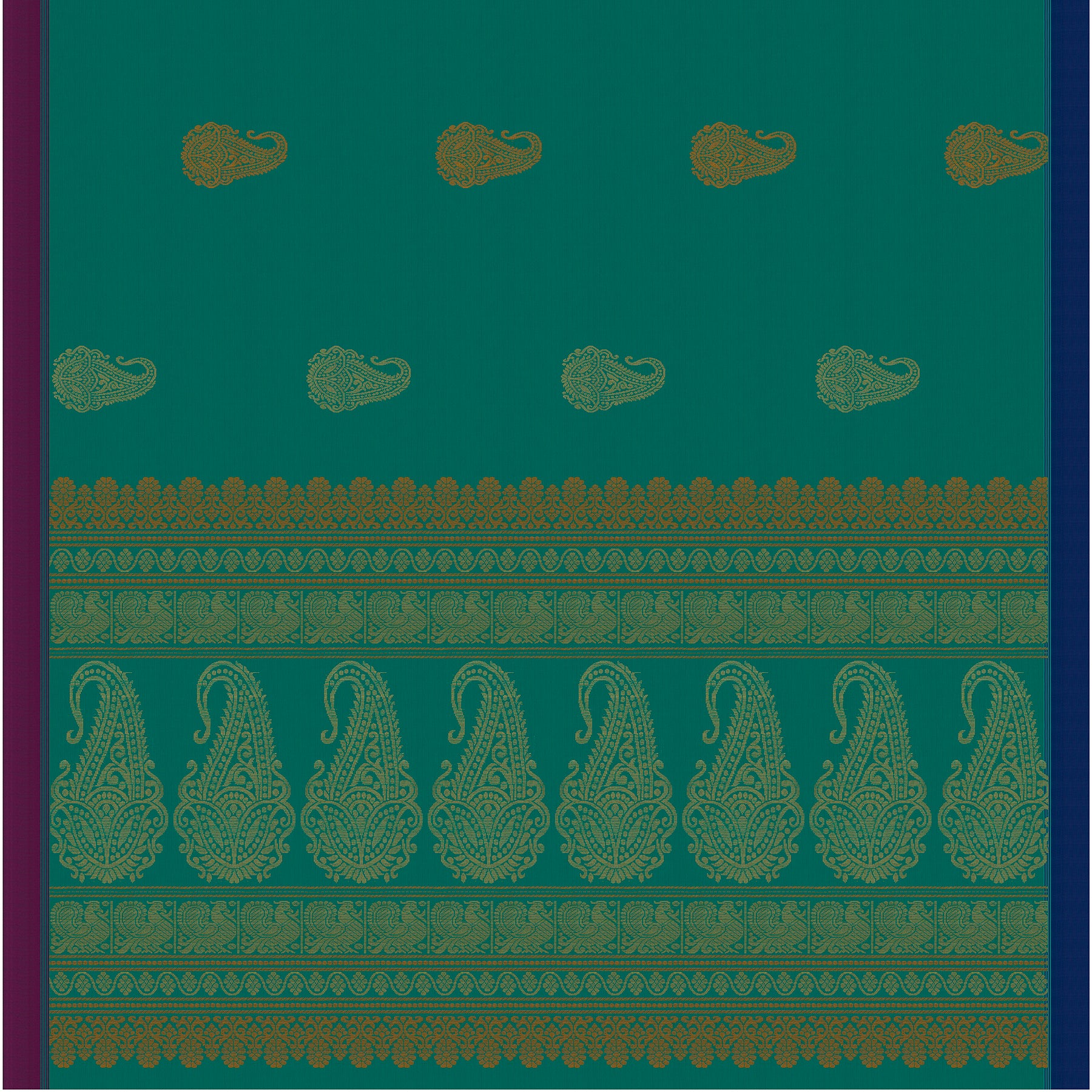 Kanakavalli Kanchi Cotton Sari 26-621-HS003-01305 - Full View