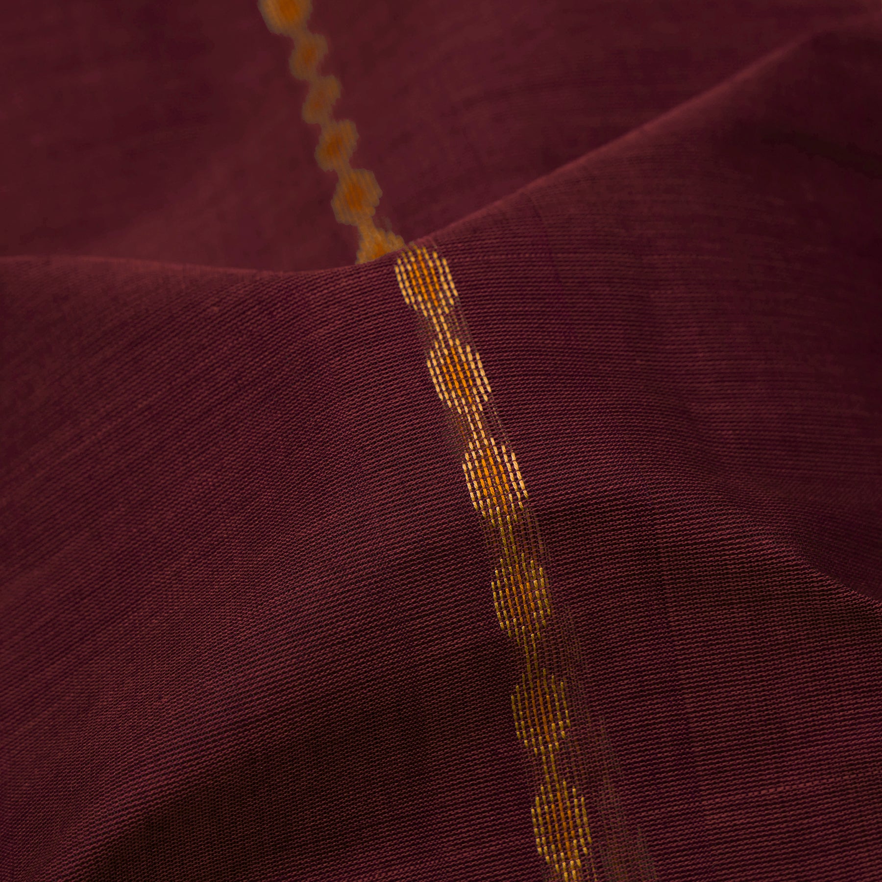 Kanakavalli Kanchi Cotton Sari 26-621-HS003-01315 - Fabric View