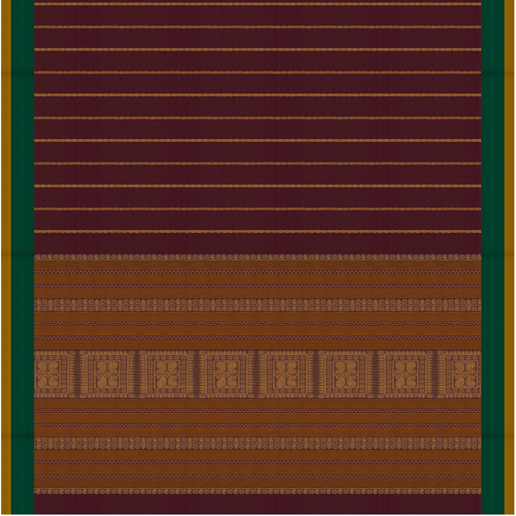 Kanakavalli Kanchi Cotton Sari 26-621-HS003-01315 - Full View