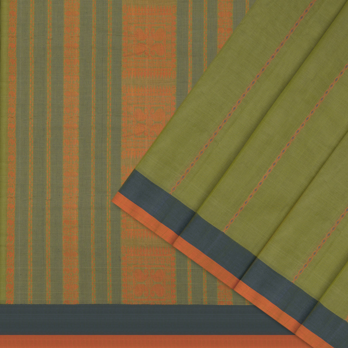 Kanakavalli Kanchi Cotton Sari 26-621-HS003-01317 - Cover View