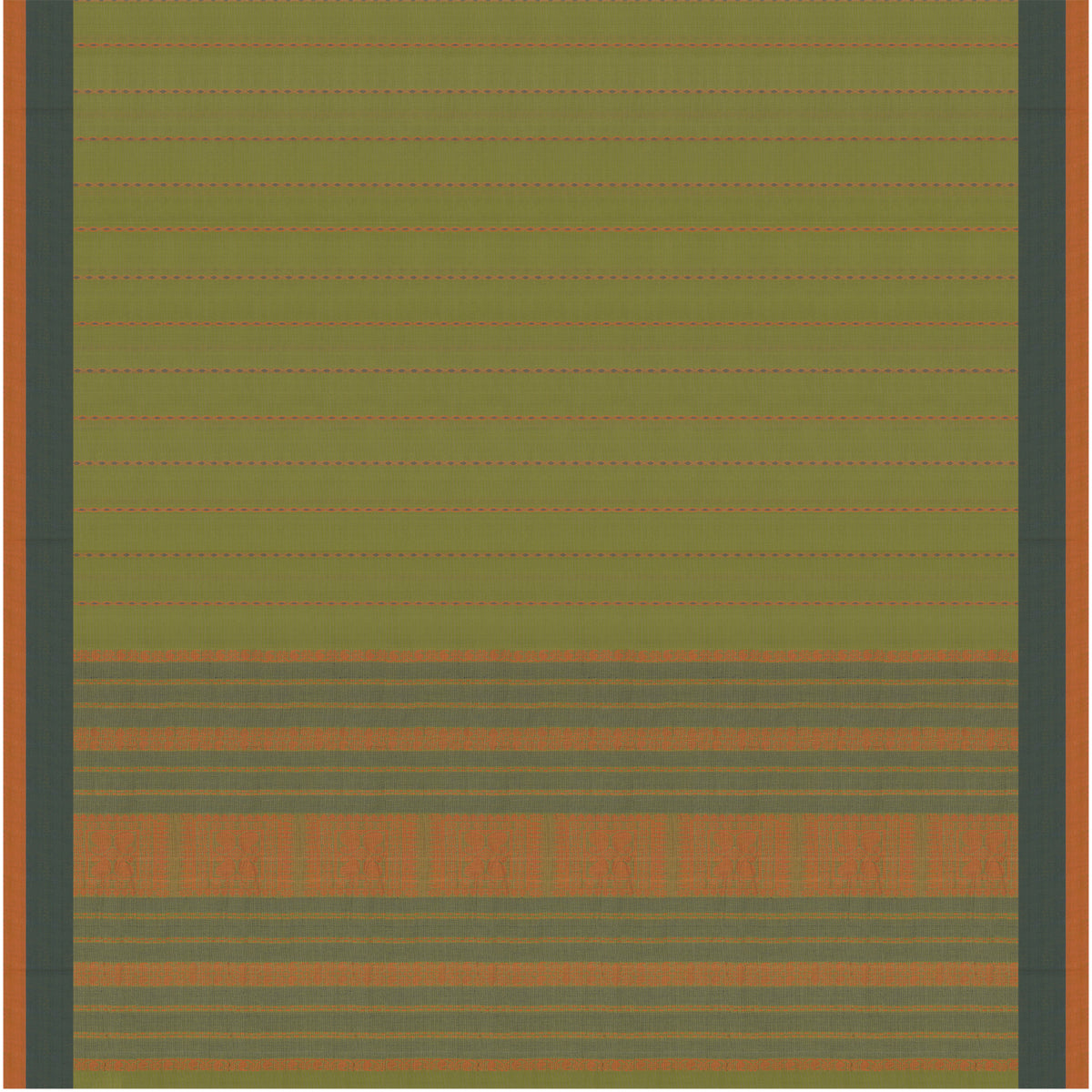 Kanakavalli Kanchi Cotton Sari 26-621-HS003-01317 - Full View